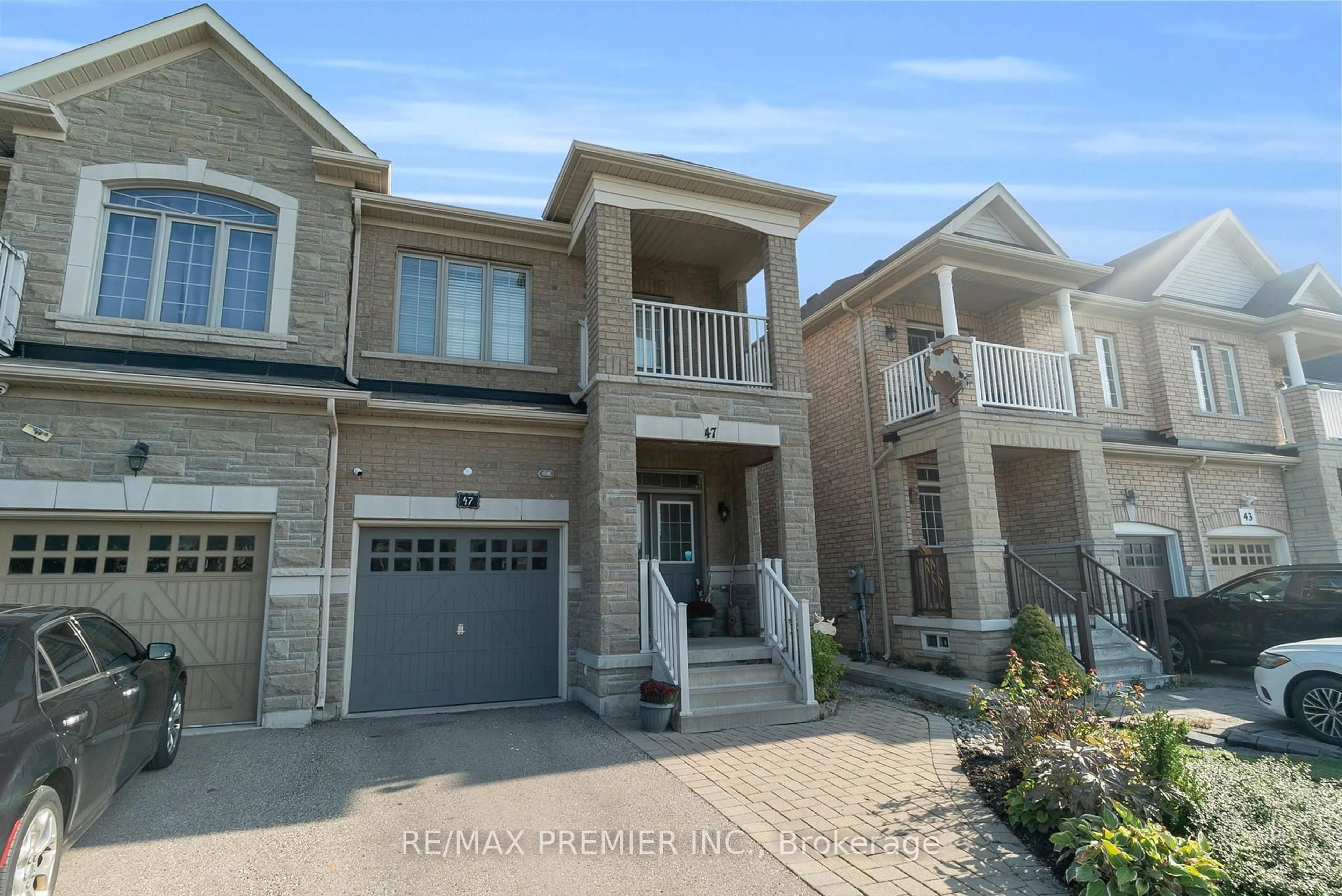 Home with brick exterior material, street for 47 Aspermont Cres, Brampton Ontario L6P 3Z5