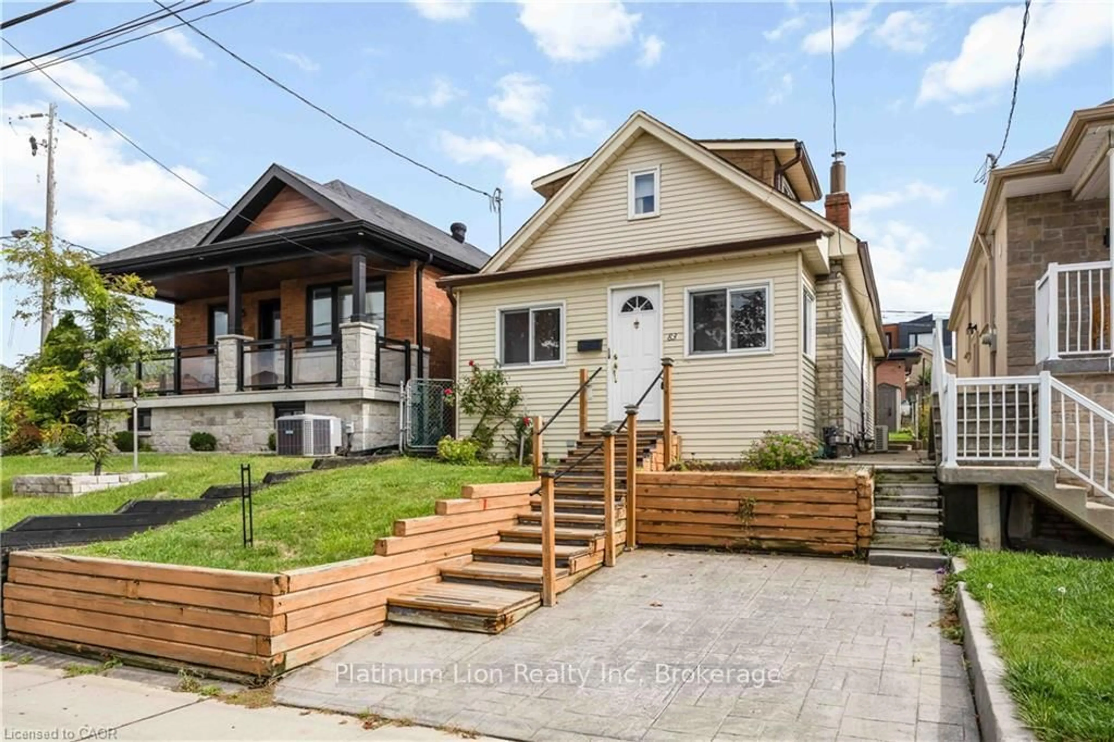Home with brick exterior material, street for 83 Kane Ave, Toronto Ontario M6M 3M8