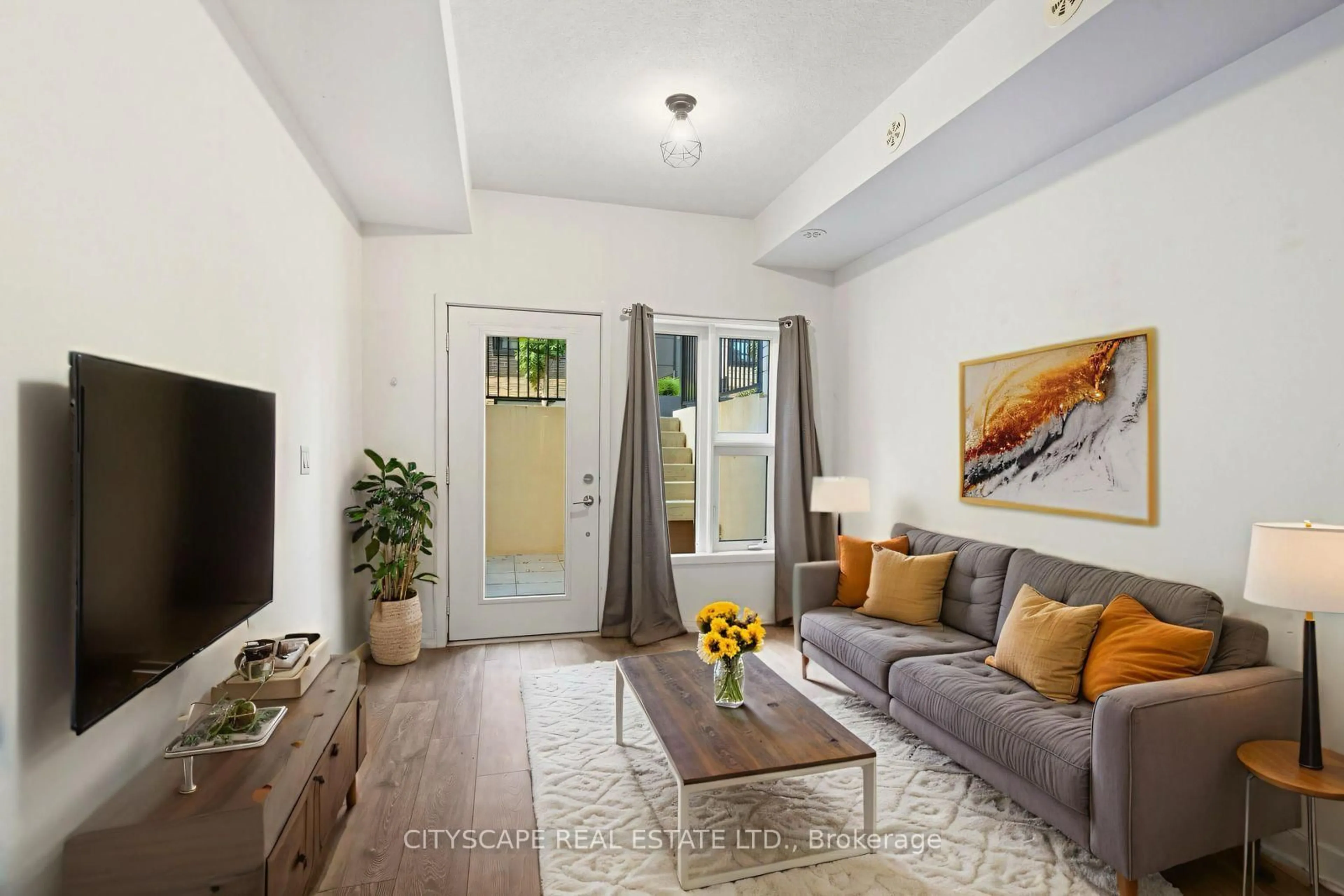 Living room with furniture, unknown for 1133 Cooke Blvd #818, Burlington Ontario L7T 0C3