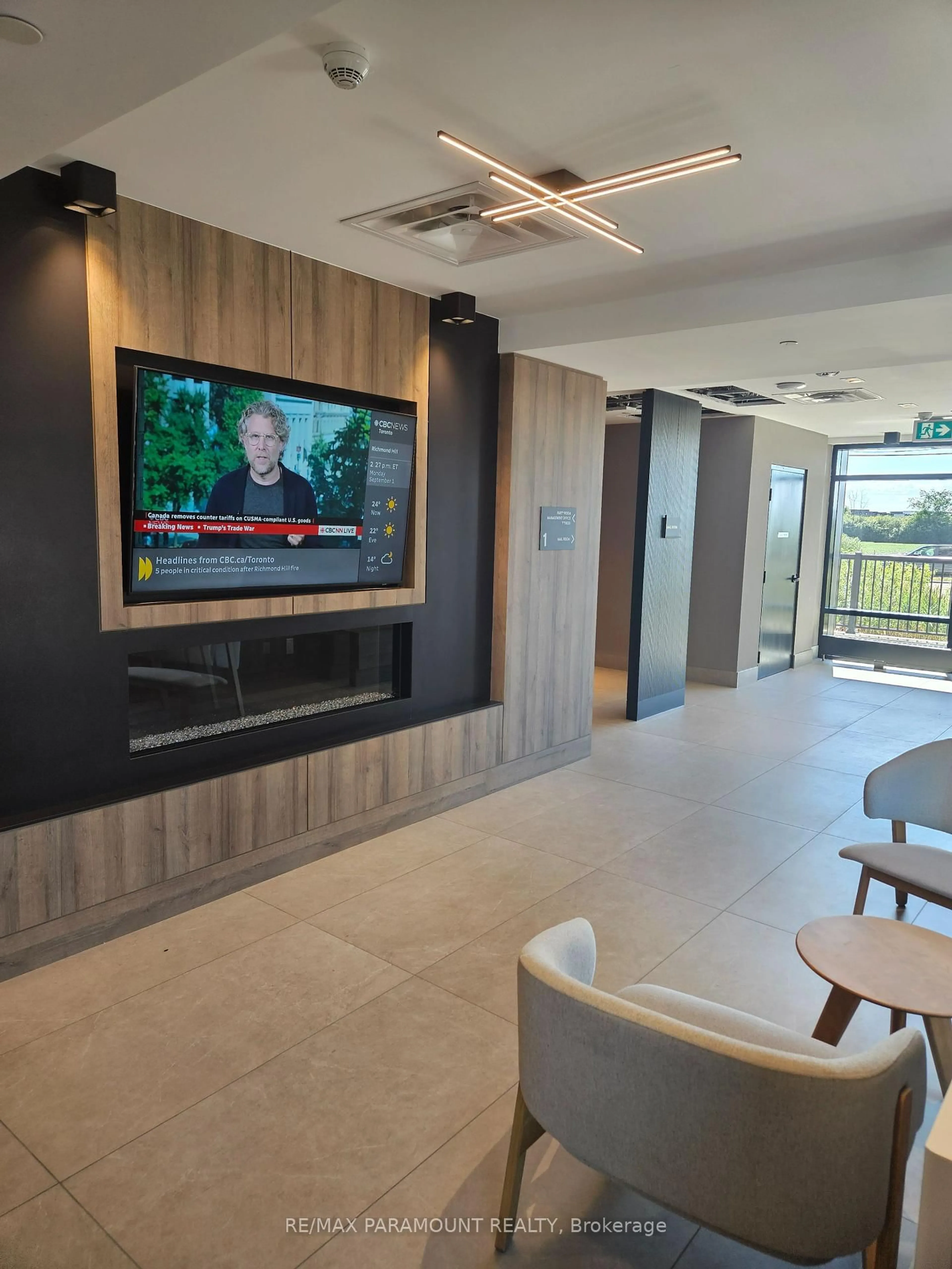 Lobby for 335 Wheat Boom Dr #1201, Oakville Ontario L6H 7X1