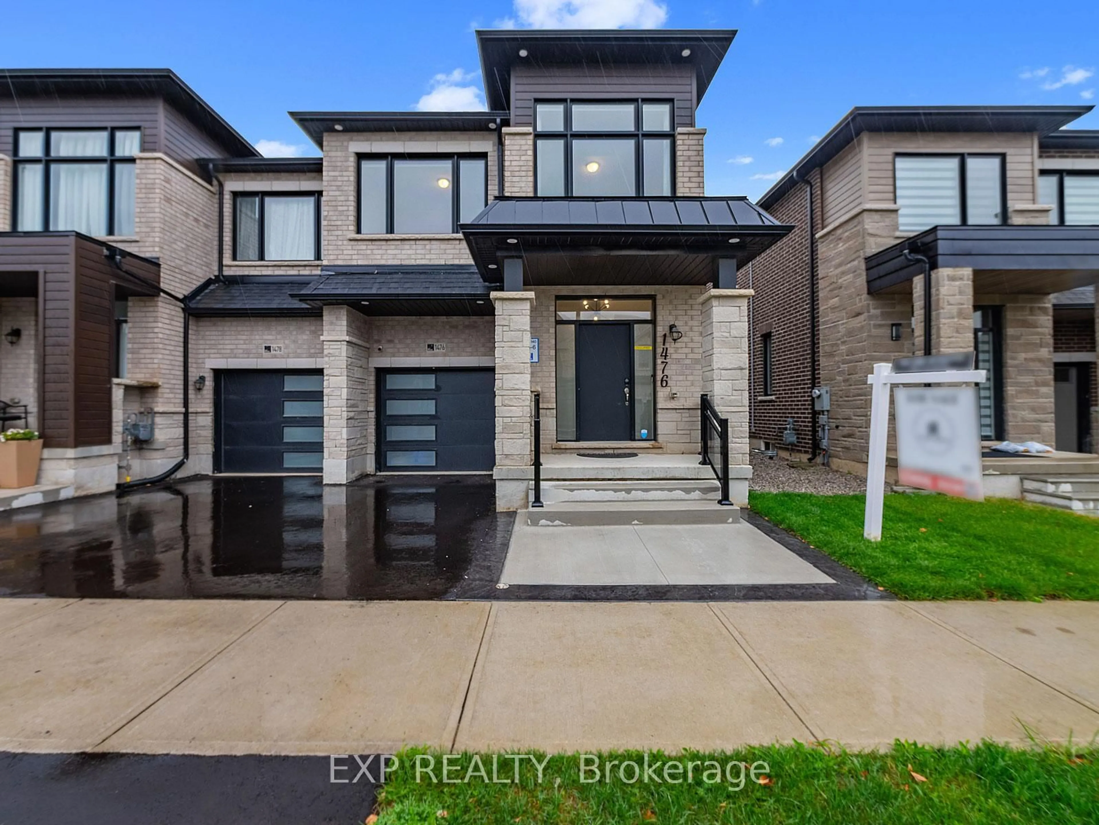 Home with brick exterior material, street for 1476 Rose Way, Milton Ontario L9T 7E7
