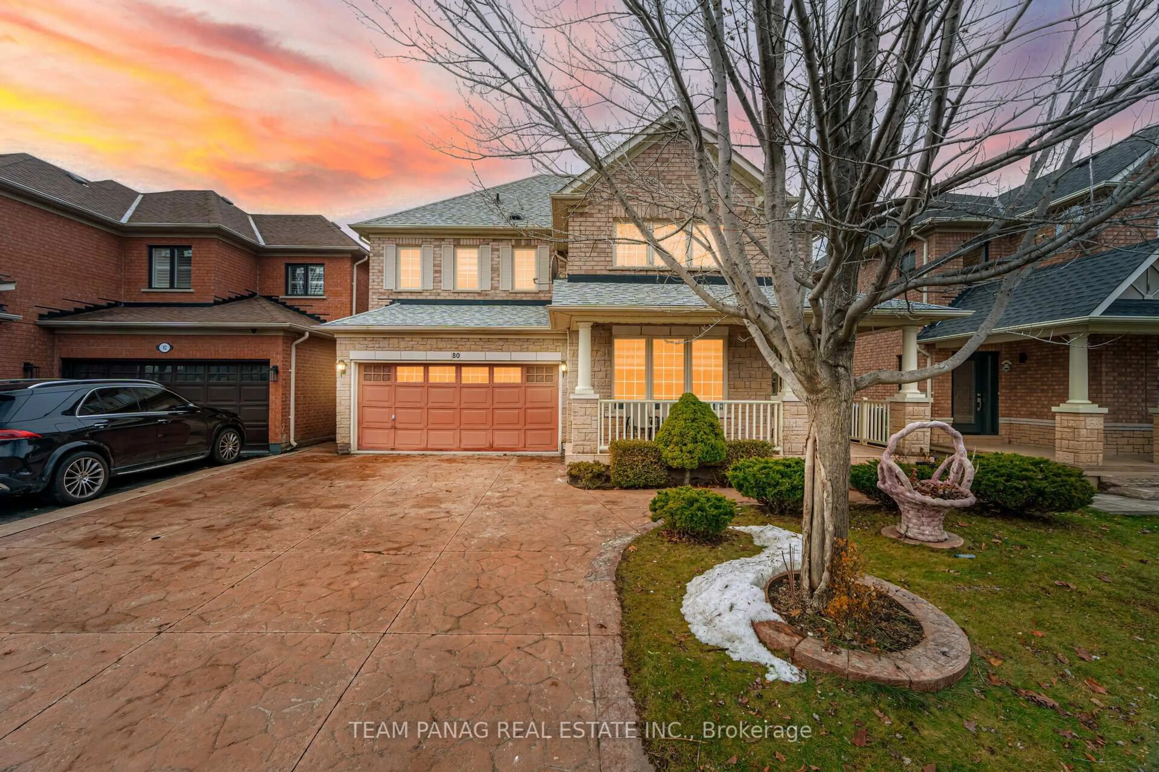 Home with brick exterior material, street for 80 Octillo Blvd, Brampton Ontario L6R 2V6