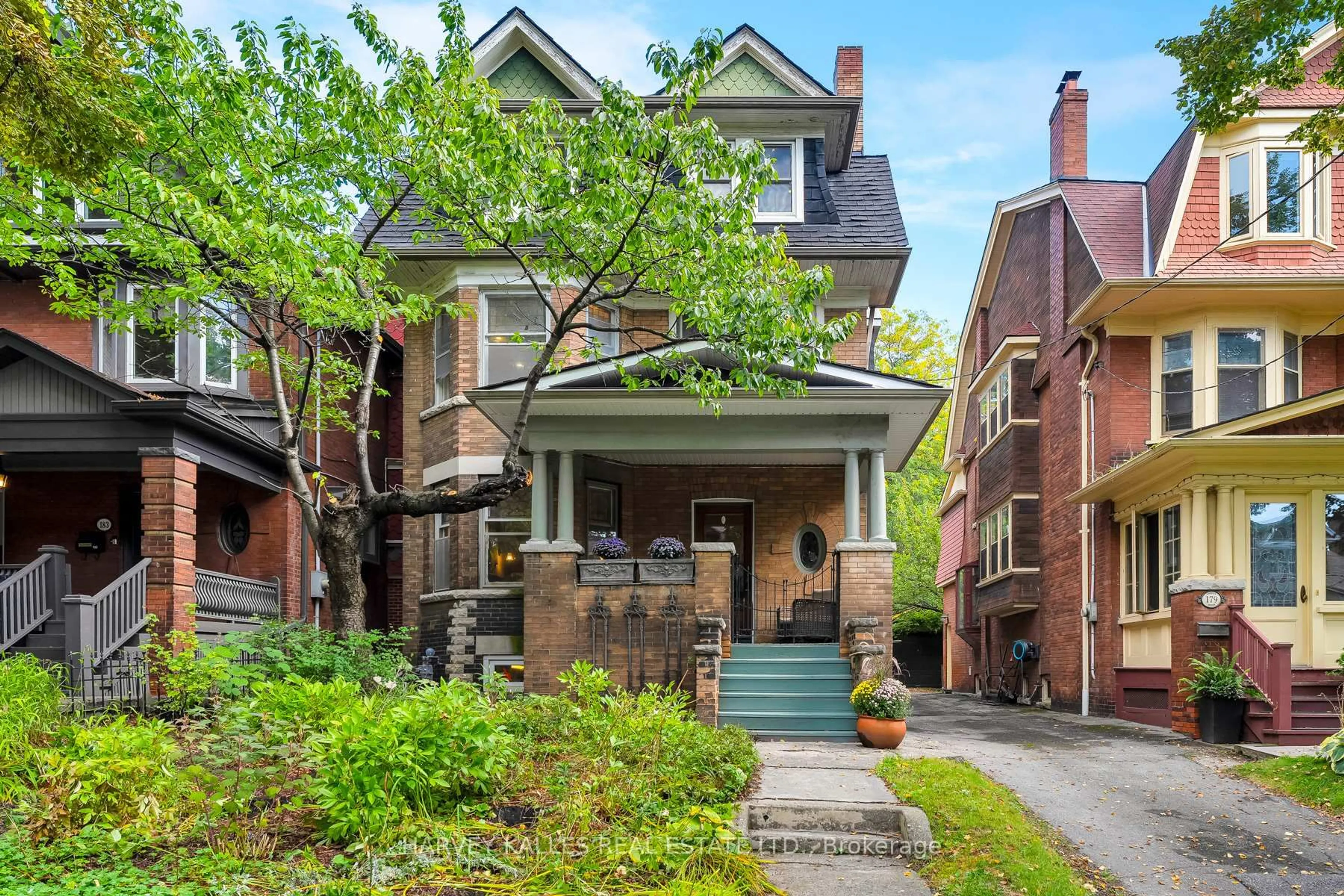 Home with brick exterior material, street for 181 Indian Rd, Toronto Ontario M6R 2W2