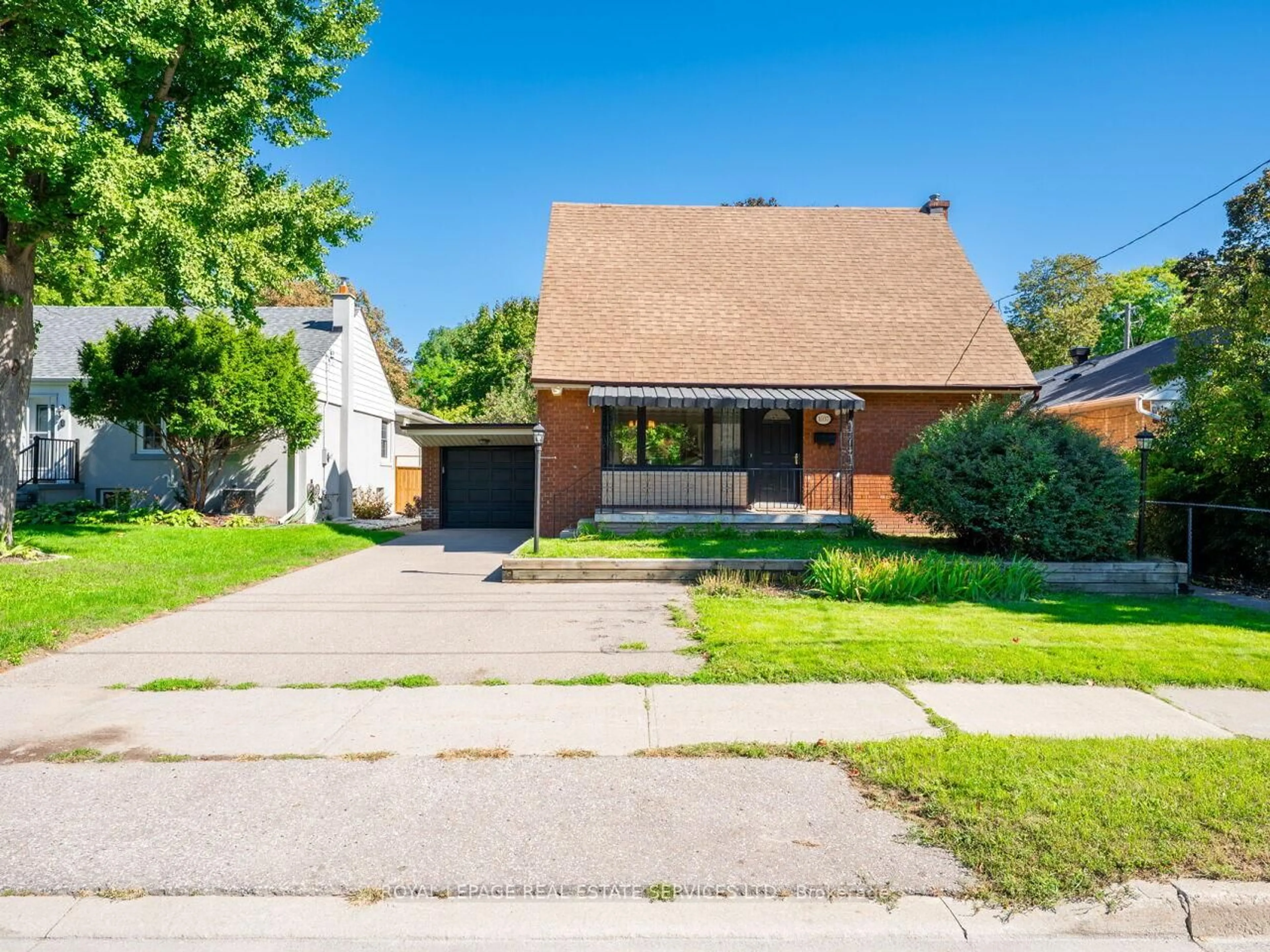 Home with brick exterior material, street for 1037 Kipling Ave, Toronto Ontario M9B 3L7