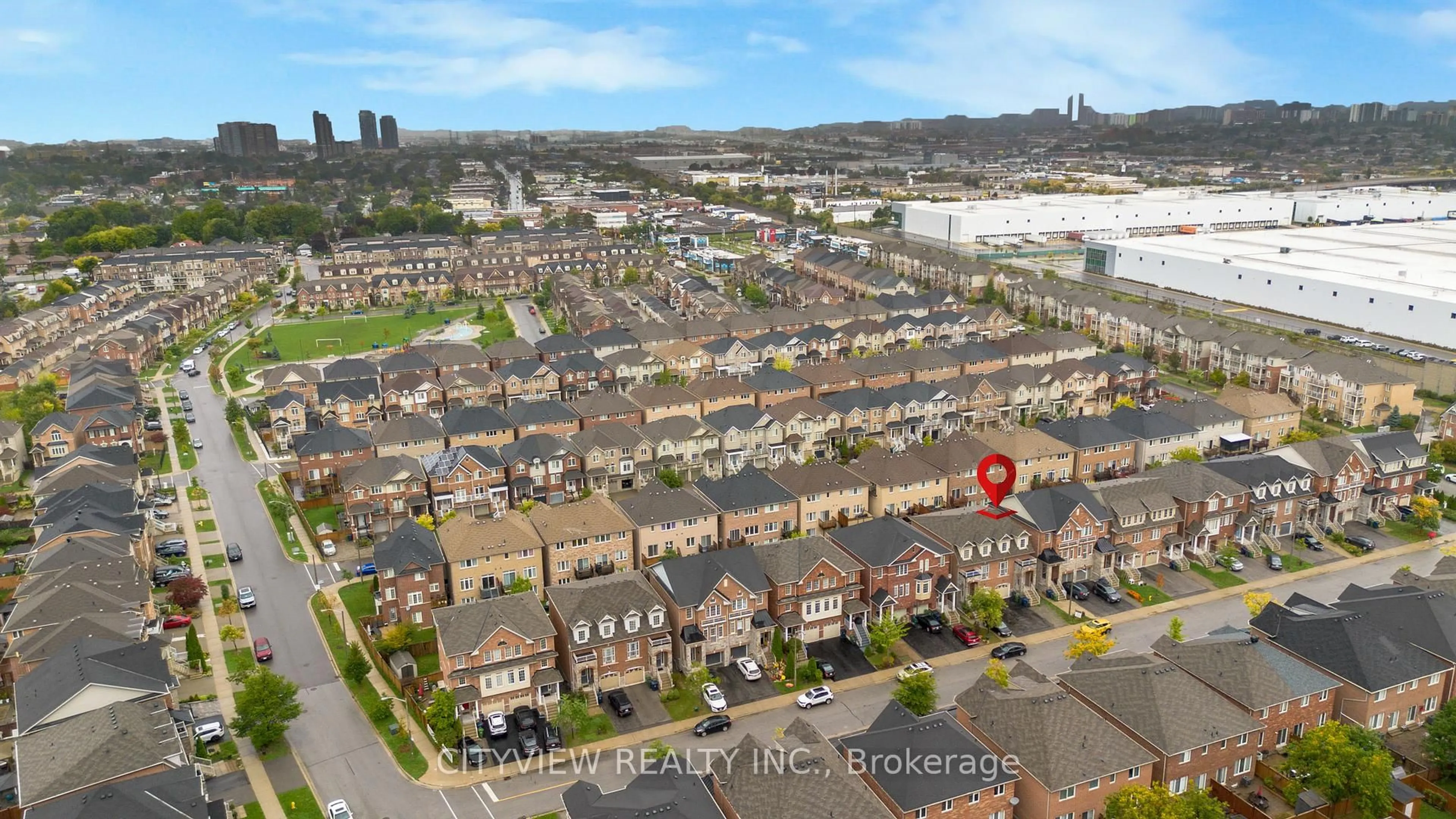 A pic from outside/outdoor area/front of a property/back of a property/a pic from drone, unknown for 26 Betty Nagle St, Toronto Ontario M9M 0C3