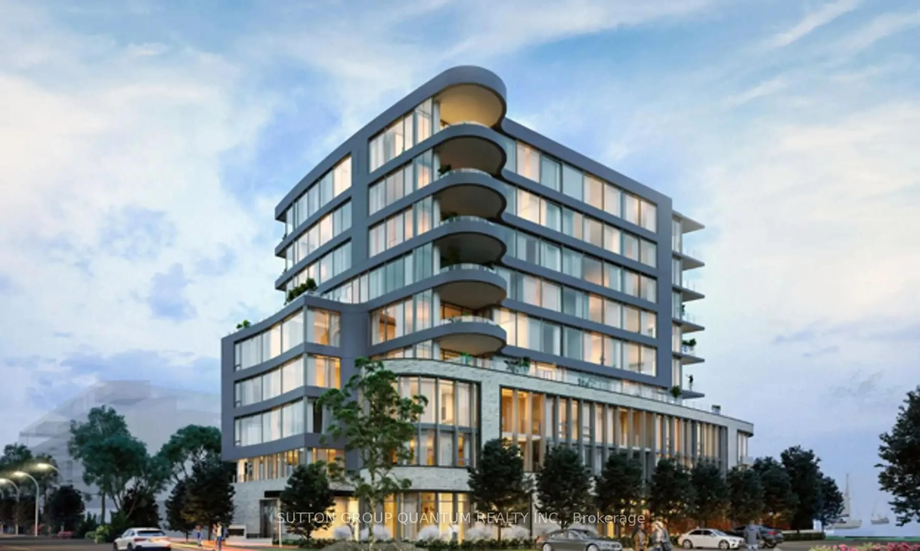 Indoor foyer for 55 Port St #504, Mississauga Ontario L5G 4P3
