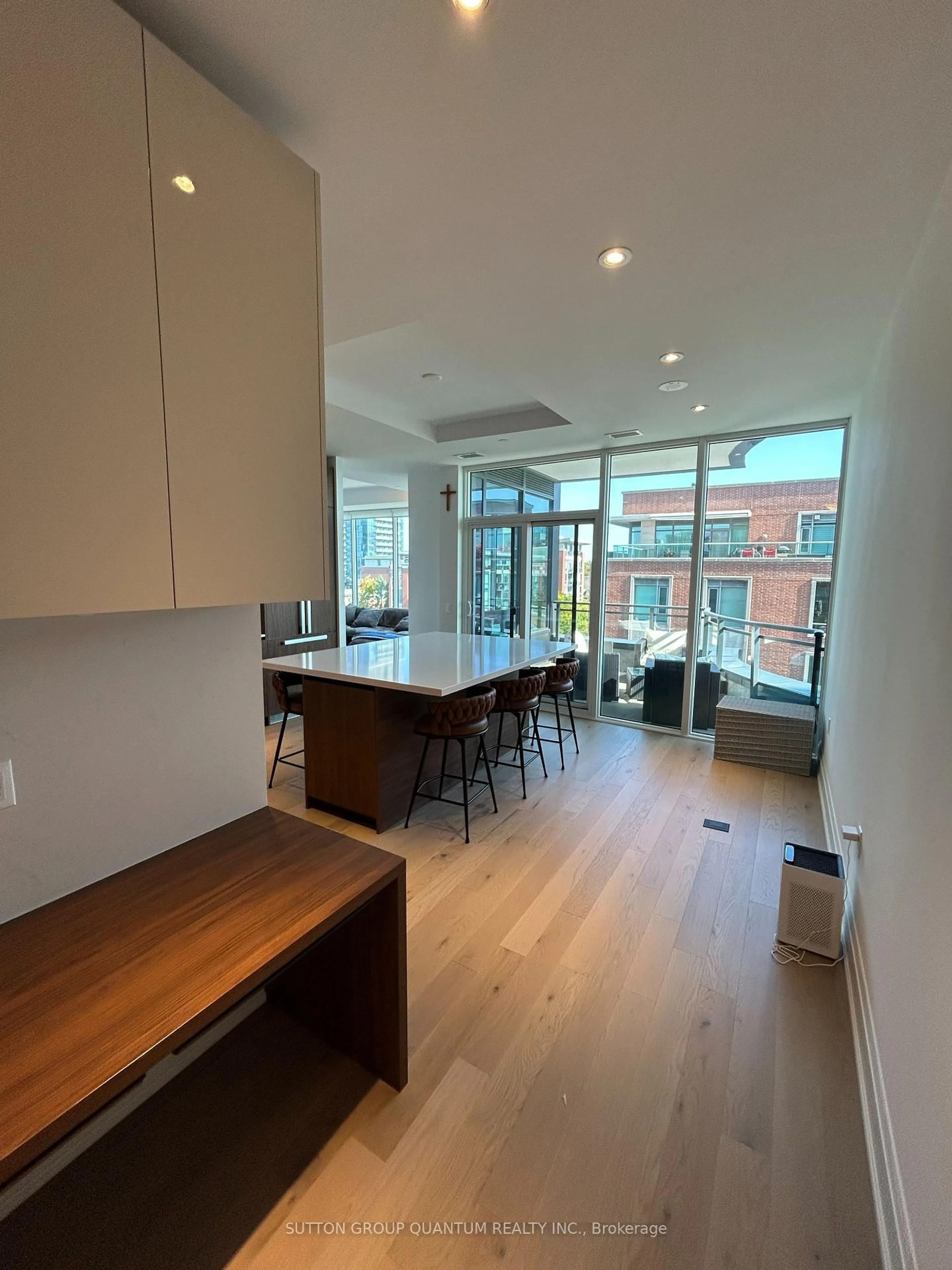 Open concept kitchen, unknown for 55 Port St #504, Mississauga Ontario L5G 4P3