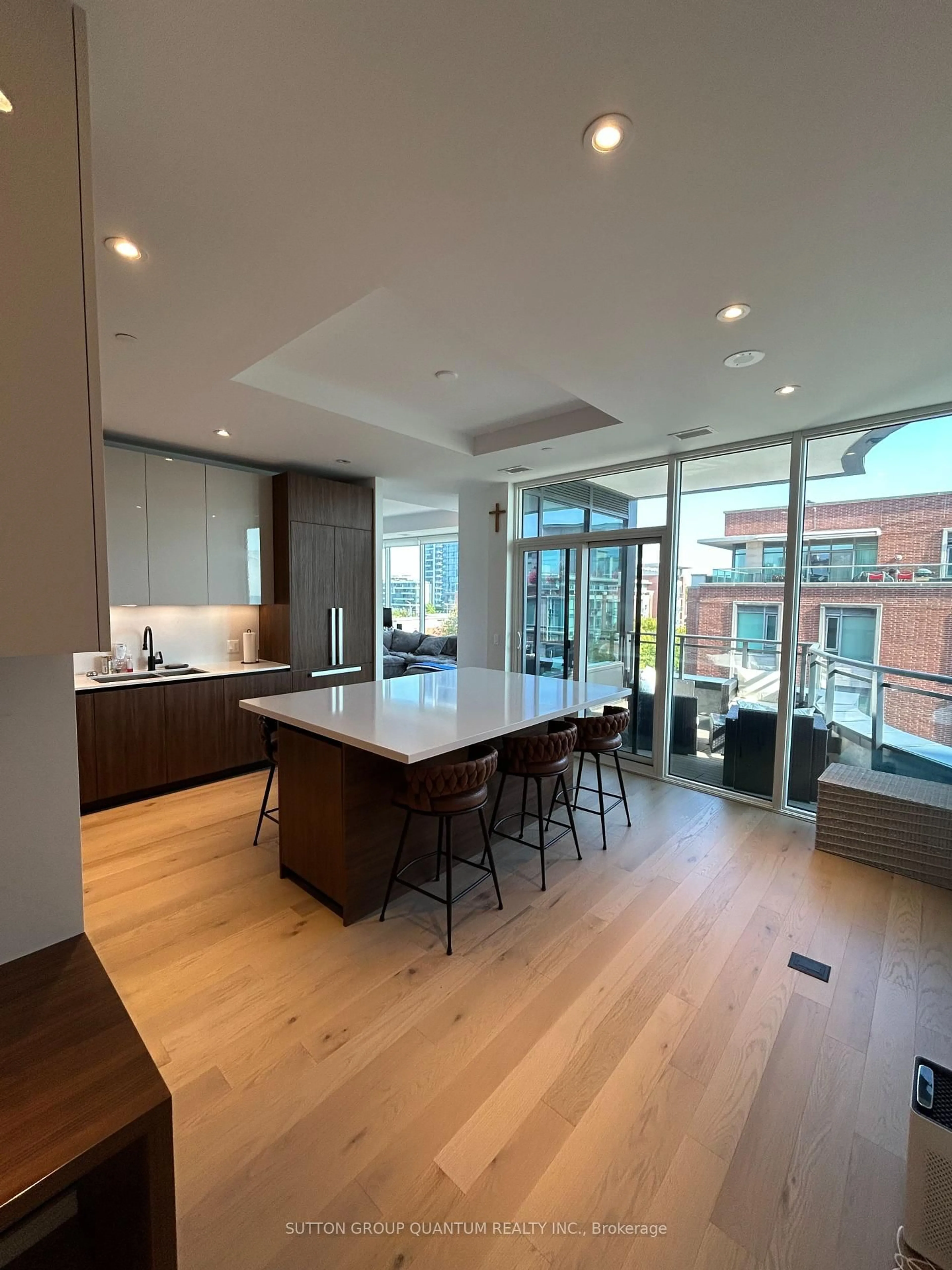Open concept kitchen, unknown for 55 Port St #504, Mississauga Ontario L5G 4P3
