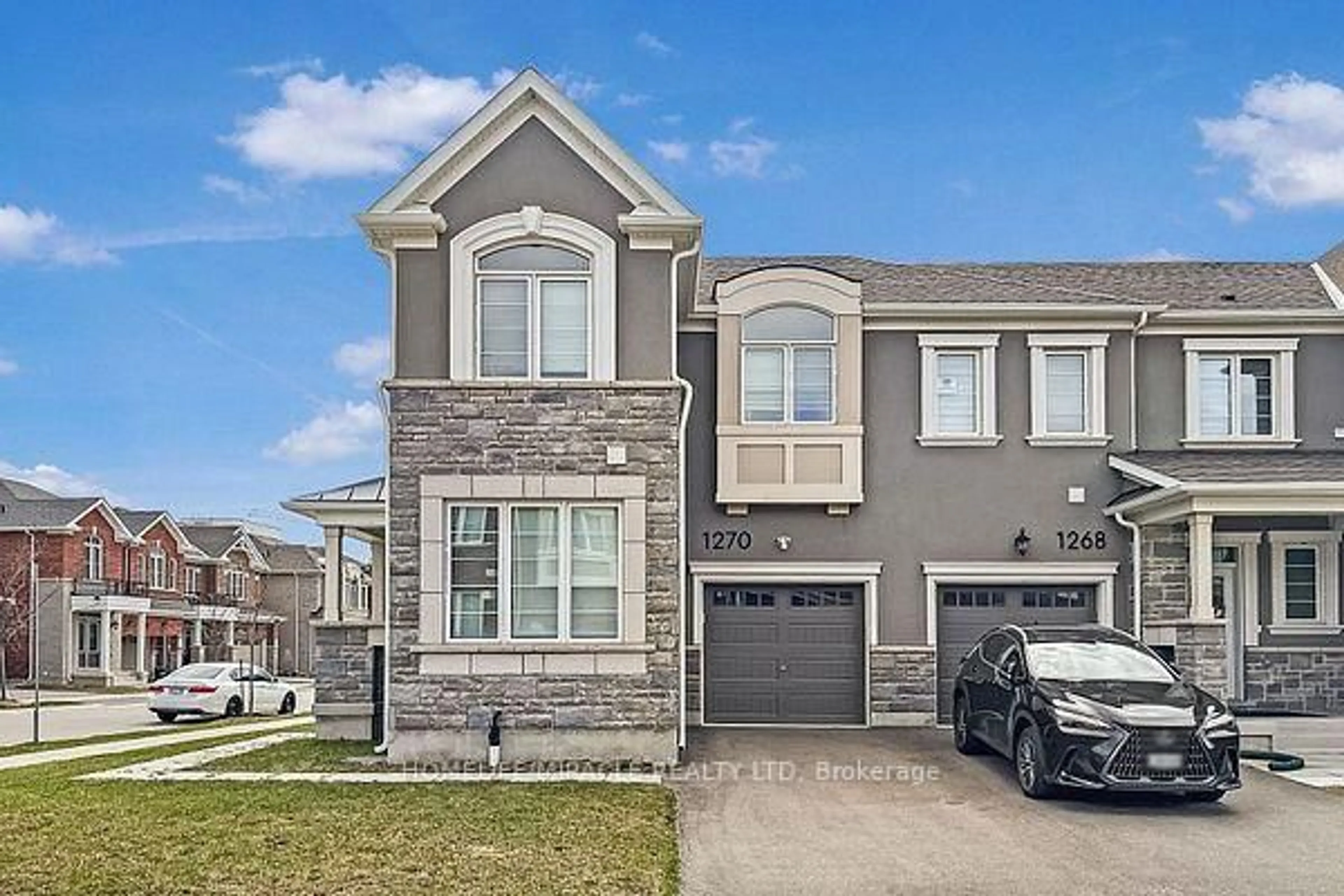 Home with brick exterior material, street for 1270 Redbud Garden, Milton Ontario L9E 1R8