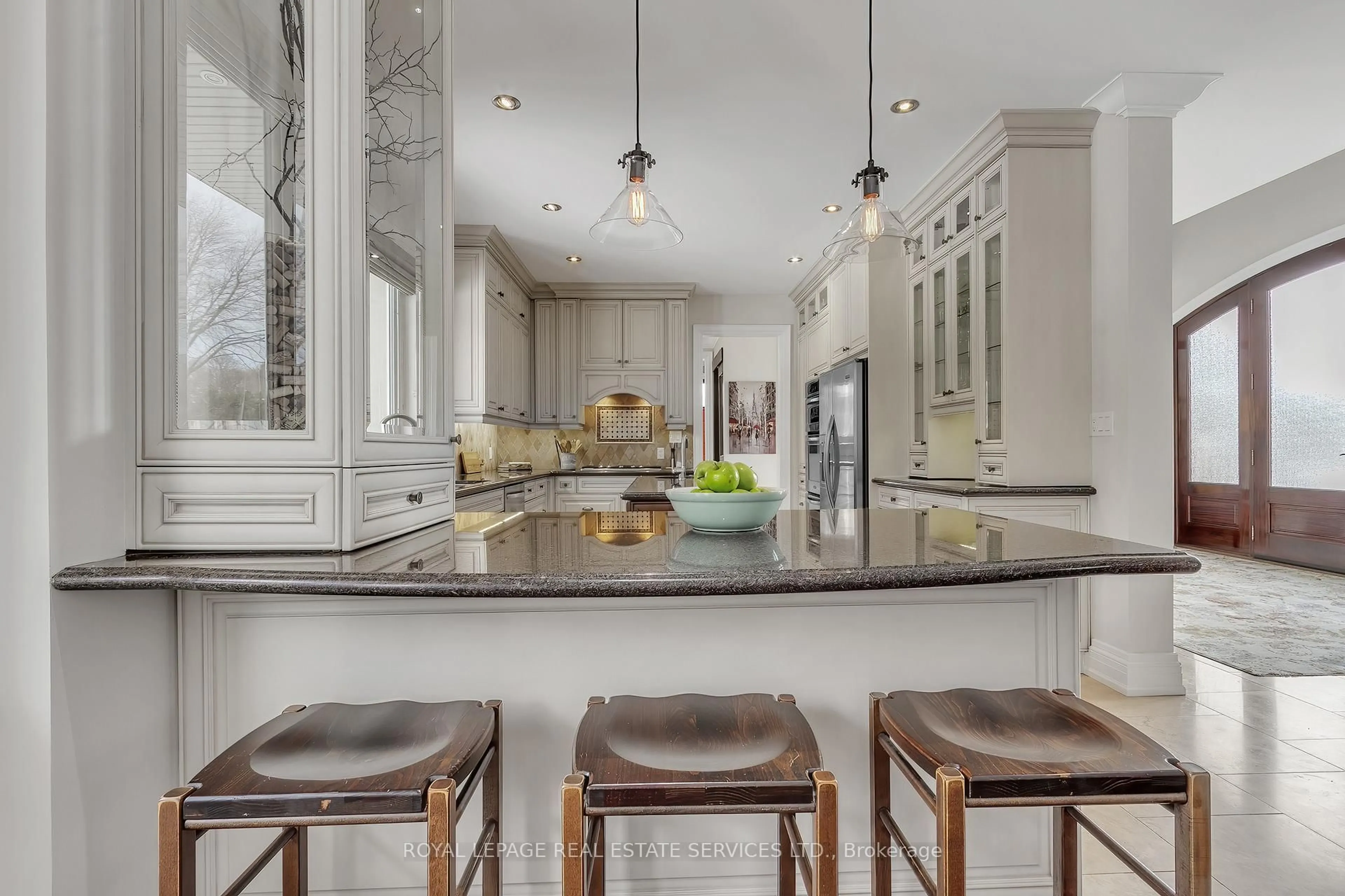 Contemporary kitchen, ceramic/tile floor for 384 Rebecca St, Oakville Ontario L6K 1K6