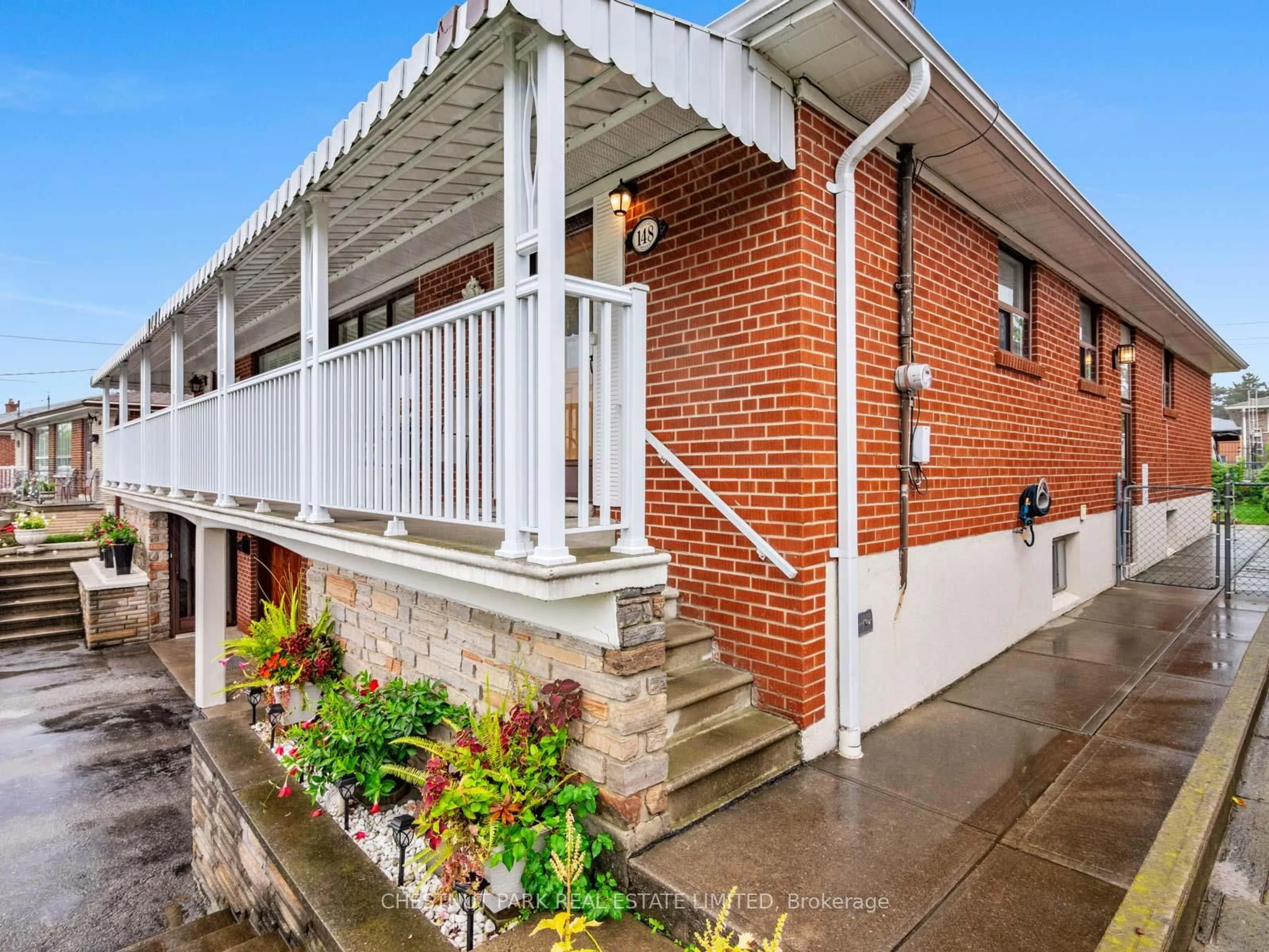 Home with brick exterior material, street for 148 Navenby Cres, Toronto Ontario M9L 1B5