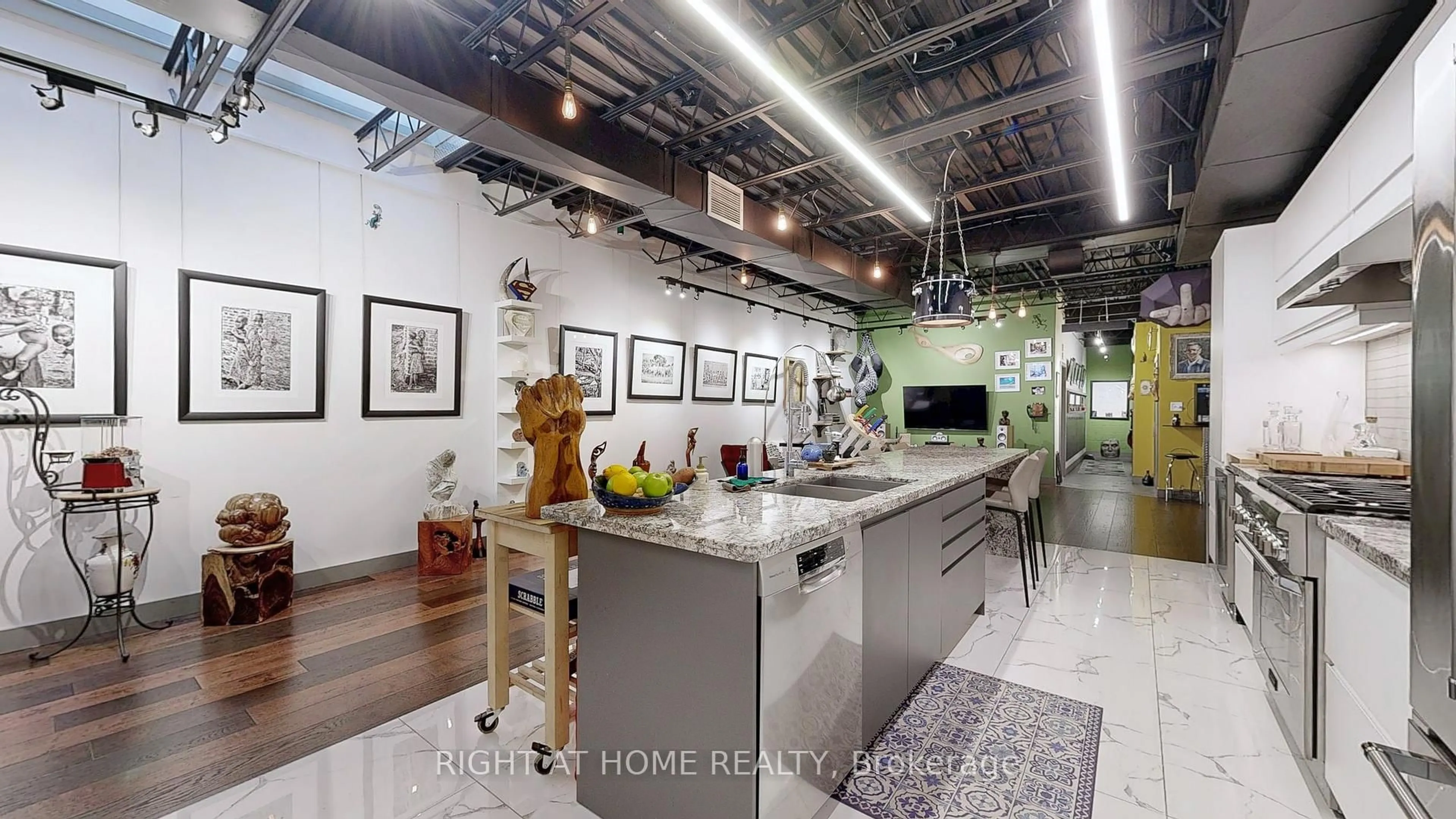 Open concept kitchen, unknown for 2400 St Clair Ave, Toronto Ontario M6N 1L1