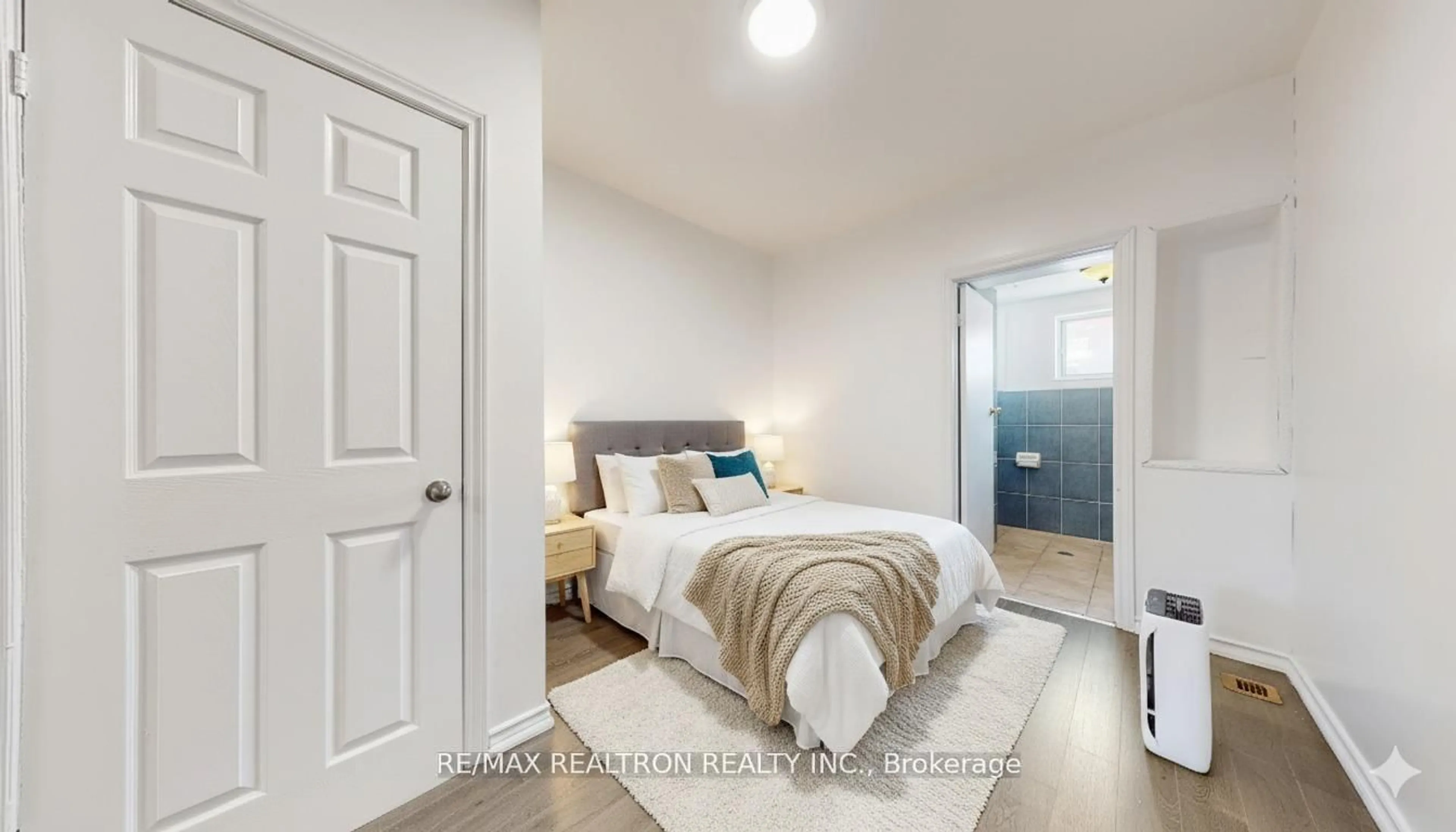 Bedroom with bed, unknown for 1474 Dufferin St, Toronto Ontario M6H 3L3