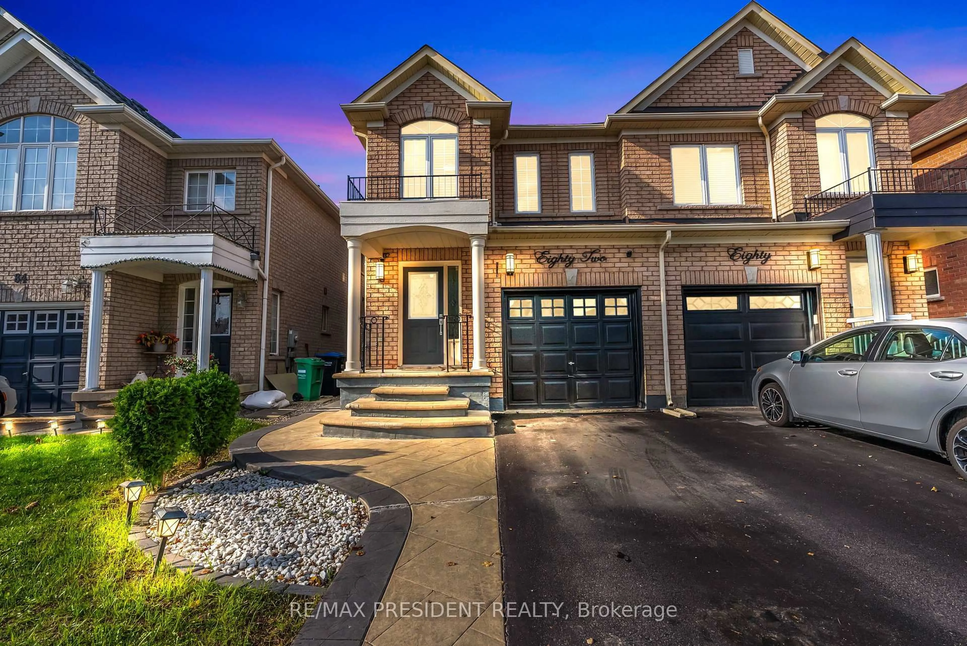 Home with brick exterior material, street for 82 TARQUINI Cres, Caledon Ontario L7E 2Z5