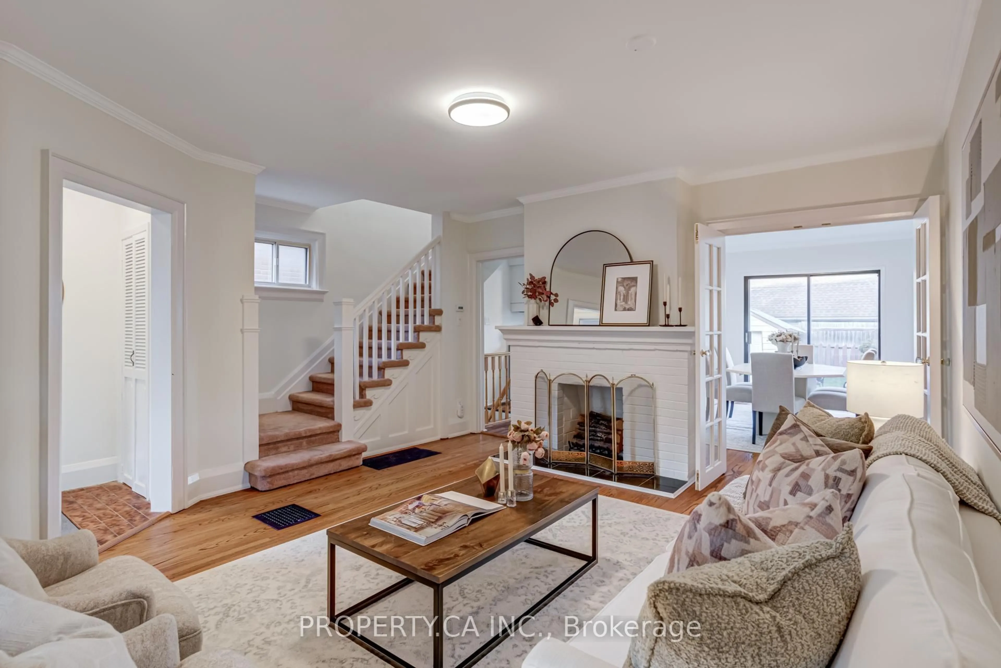 Living room with furniture, unknown for 14 Warren Cres, Toronto Ontario M6S 4S2