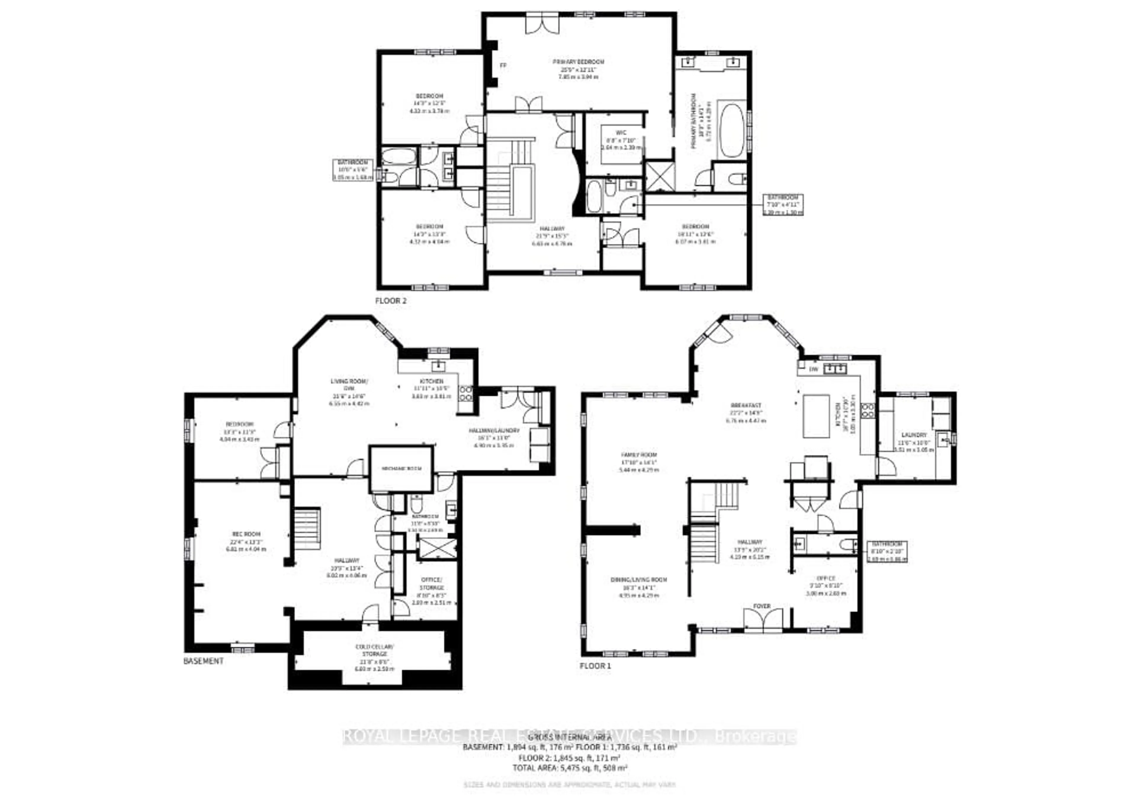 Floor plan for 1511 Haig Blvd, Mississauga Ontario L5E 2N2
