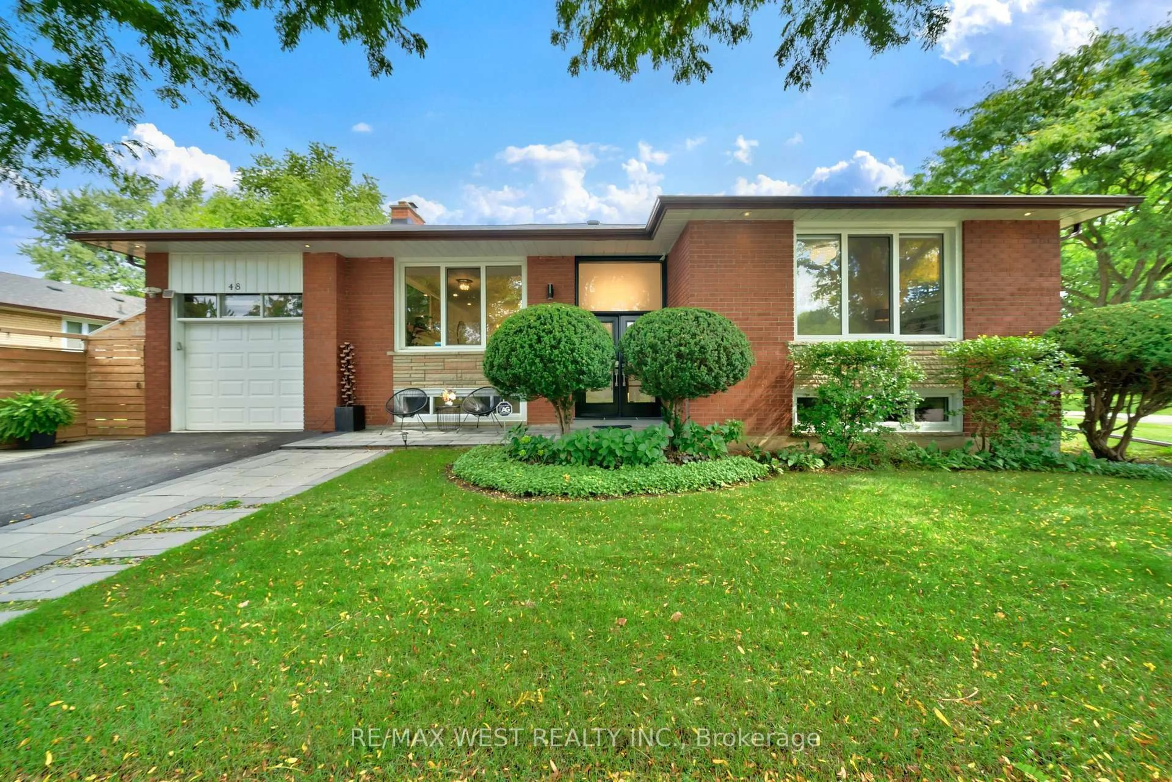 Home with brick exterior material, street for 48 Hamlyn Cres, Toronto Ontario M9B 1Z1