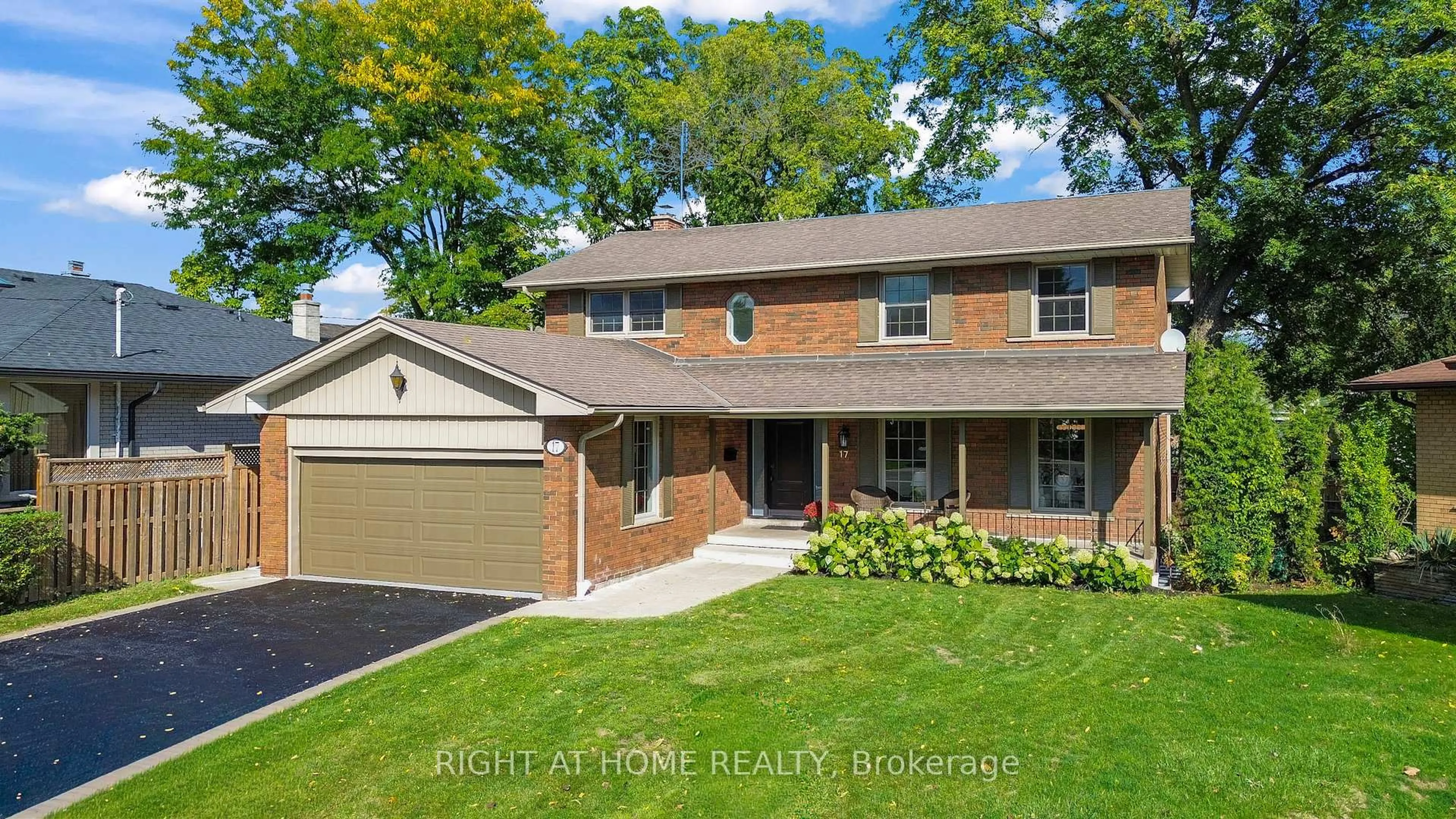 Home with brick exterior material, street for 17 Glen Meadow Crt, Toronto Ontario M9B 5B9