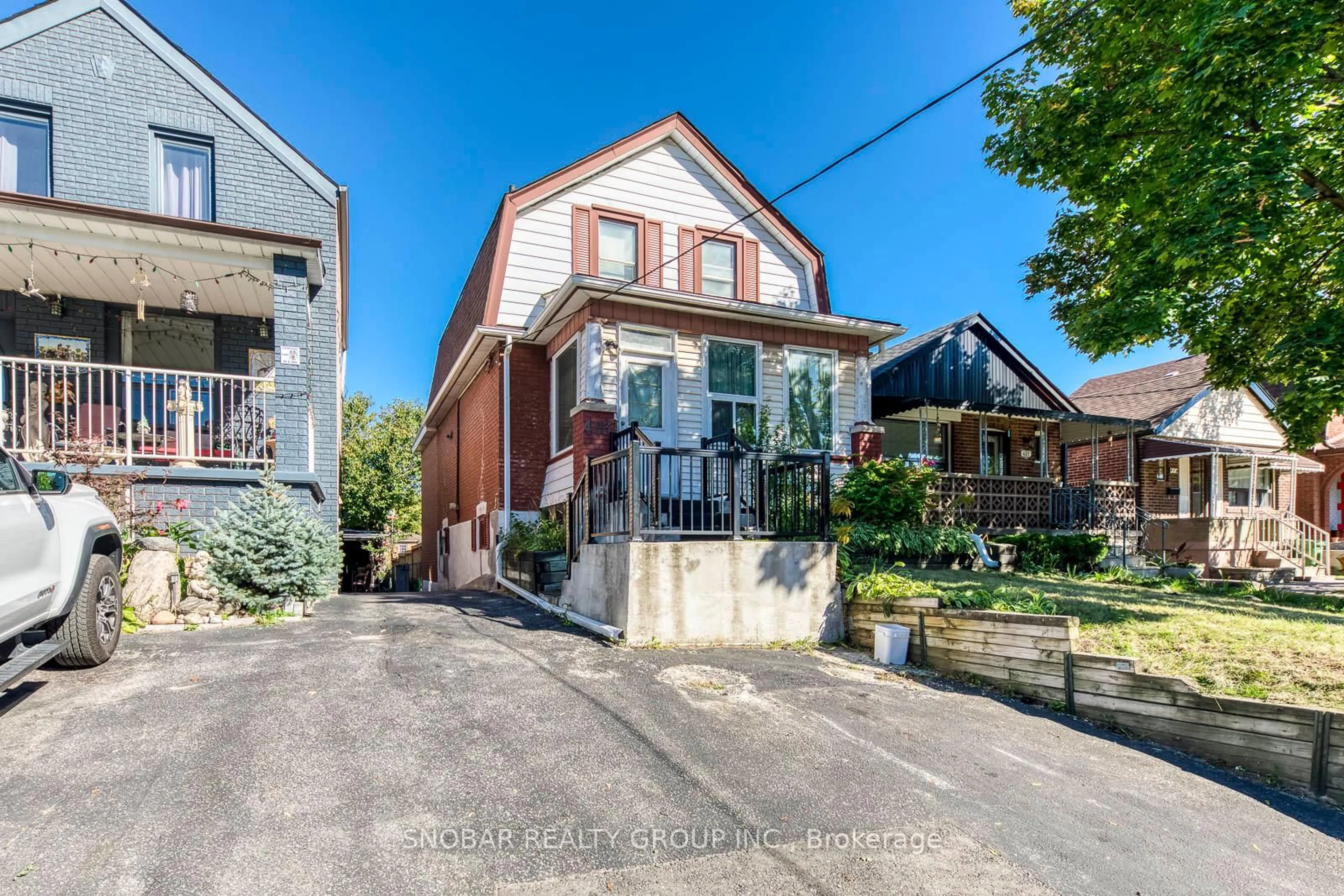 Home with brick exterior material, street for 483 Caledonia Rd, Toronto Ontario M6E 4V1