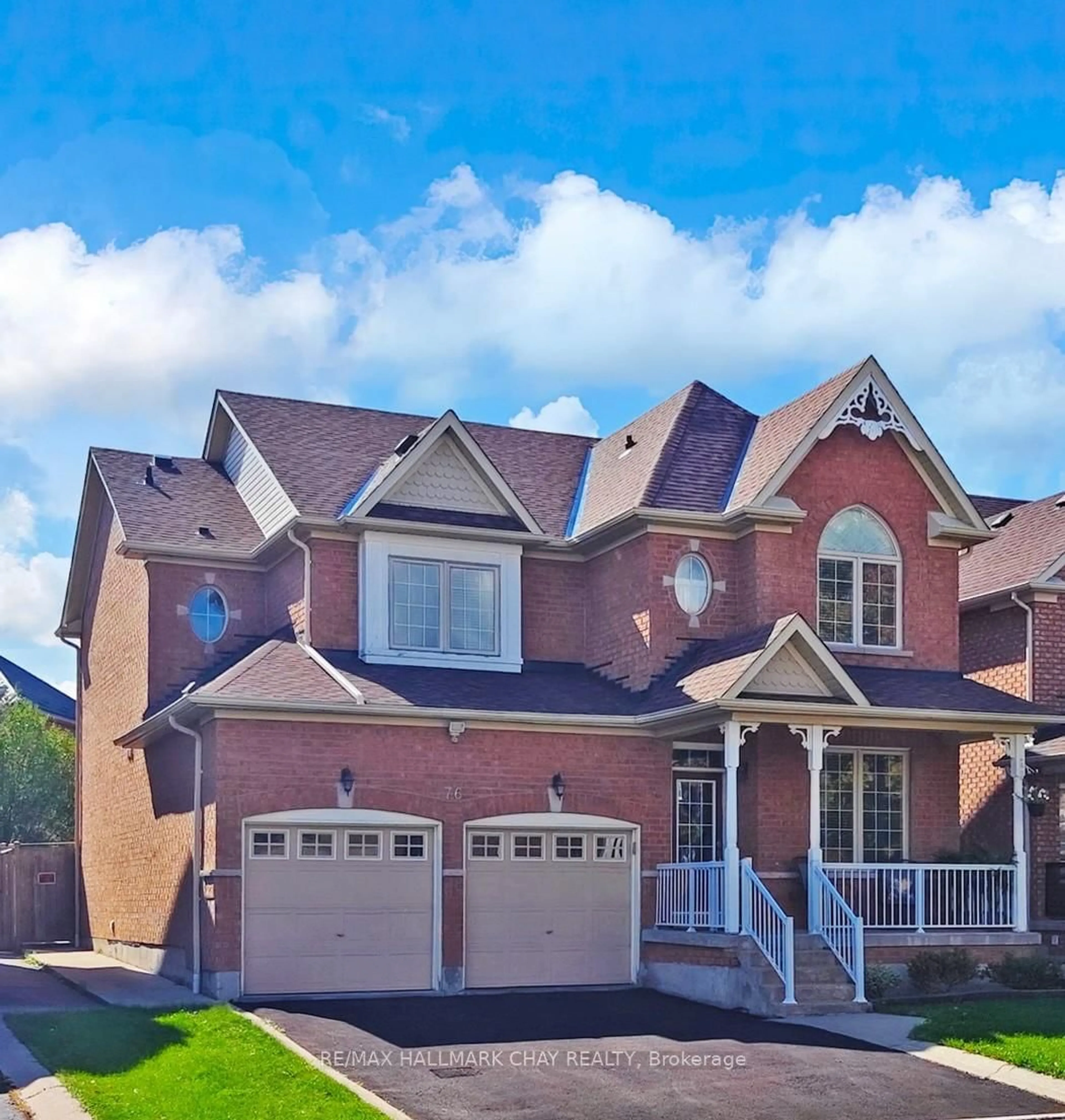 Home with brick exterior material, street for 76 Cobblestone Crt, Brampton Ontario L6R 2S4