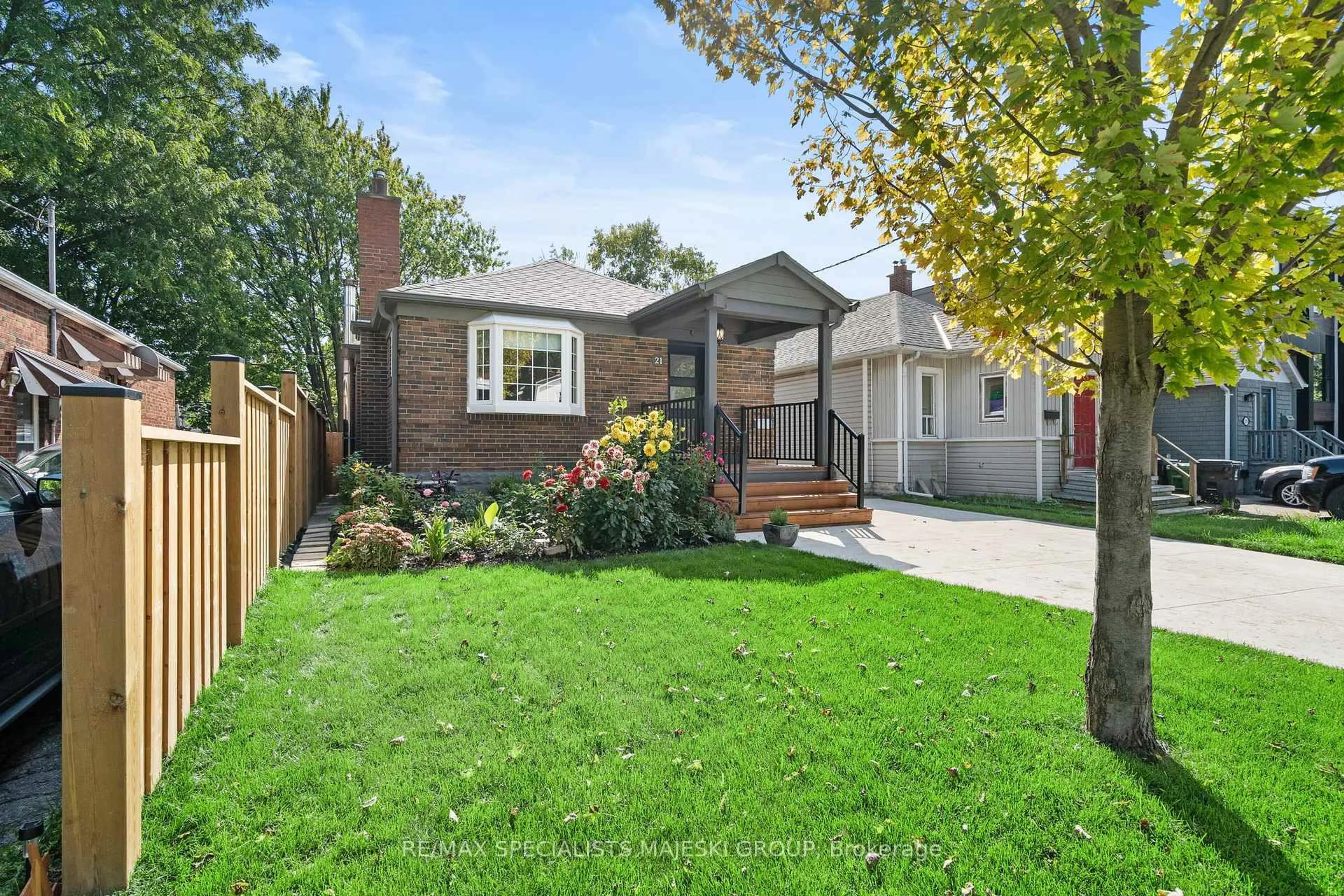 Home with brick exterior material, street for 21 Heman St, Toronto Ontario M8V 1X4