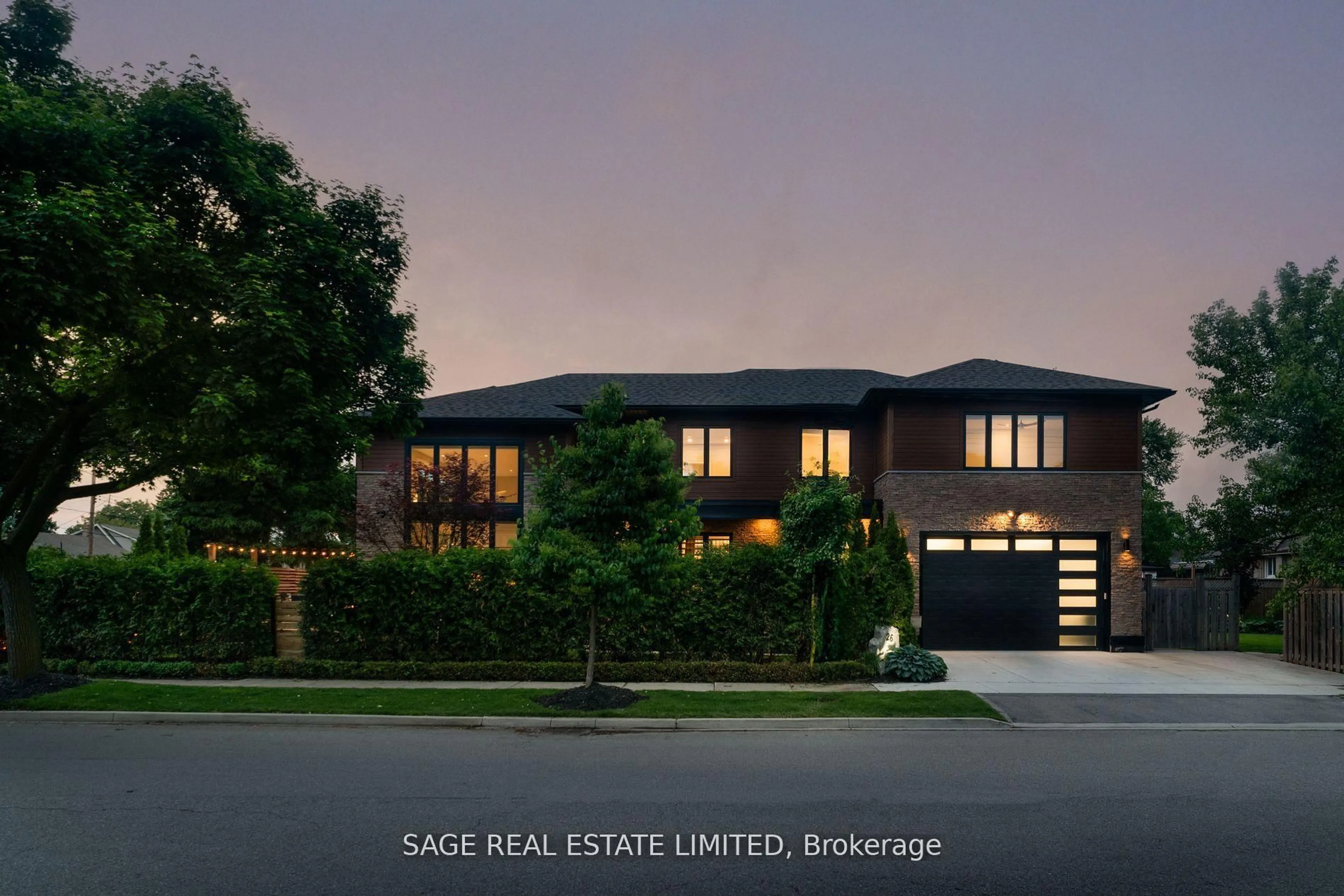 Home with brick exterior material, street for 26 Wellesworth Dr, Toronto Ontario M9C 4P7