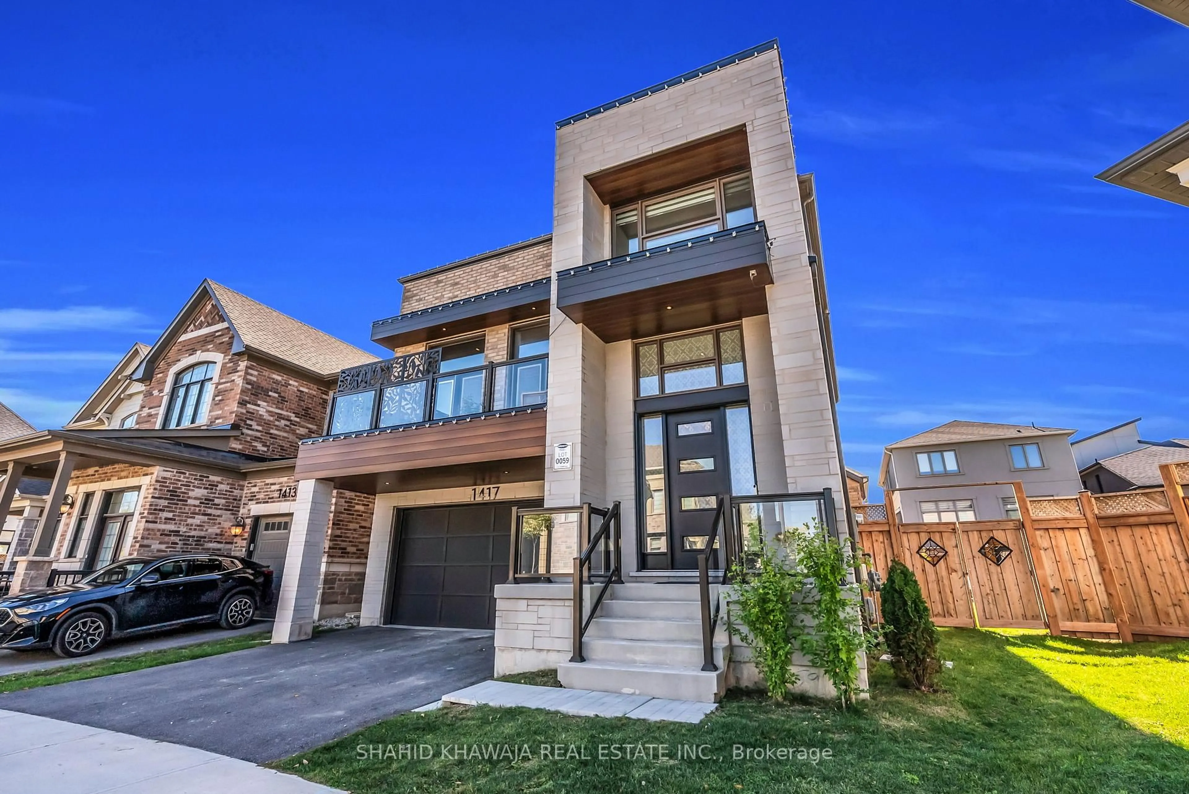 Home with brick exterior material, street for 1417 Varelas Passage, Oakville Ontario L6H 3S3