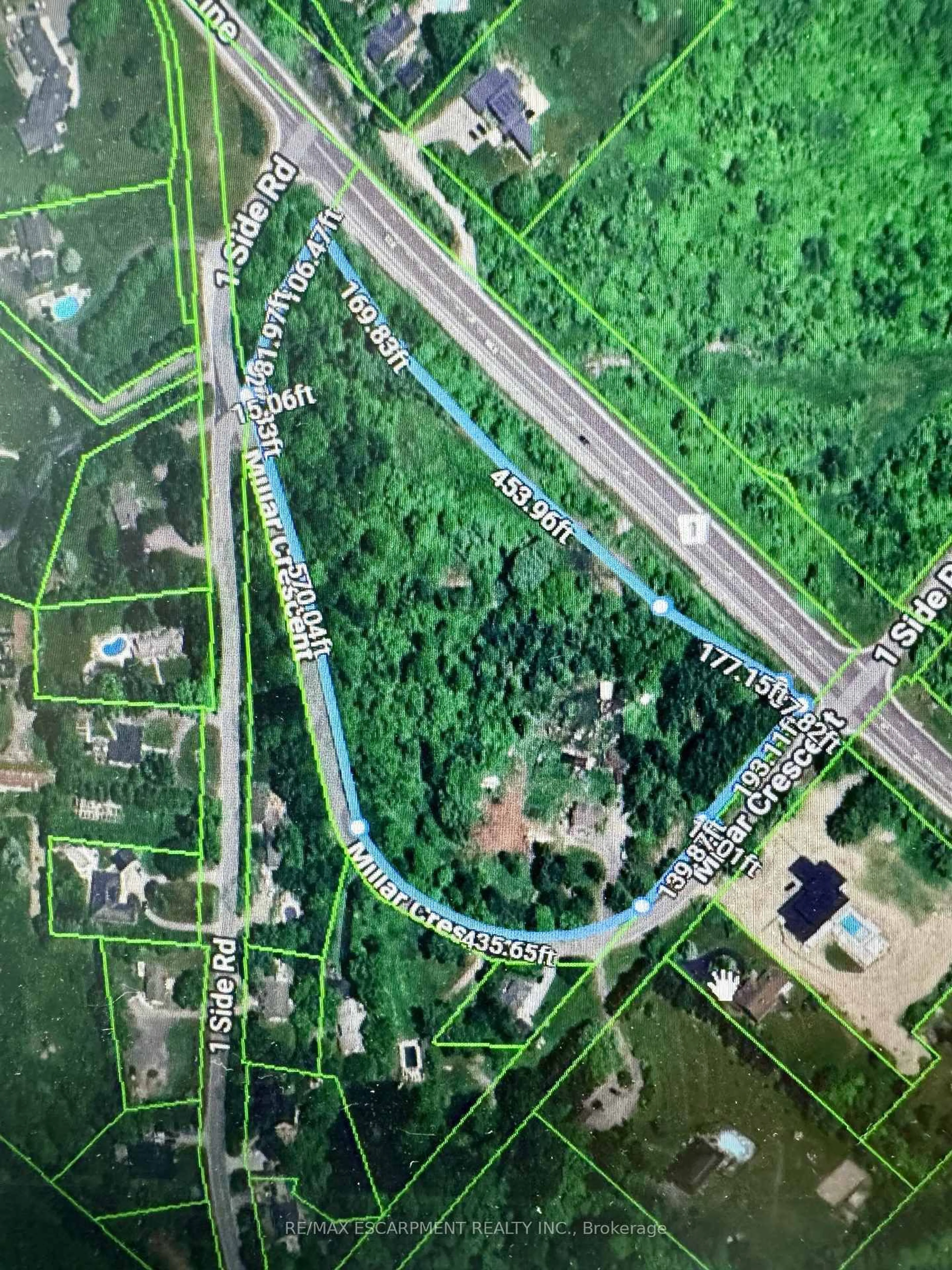 Picture of a map for 4011 Millar Cres, Burlington Ontario L7R 3X4