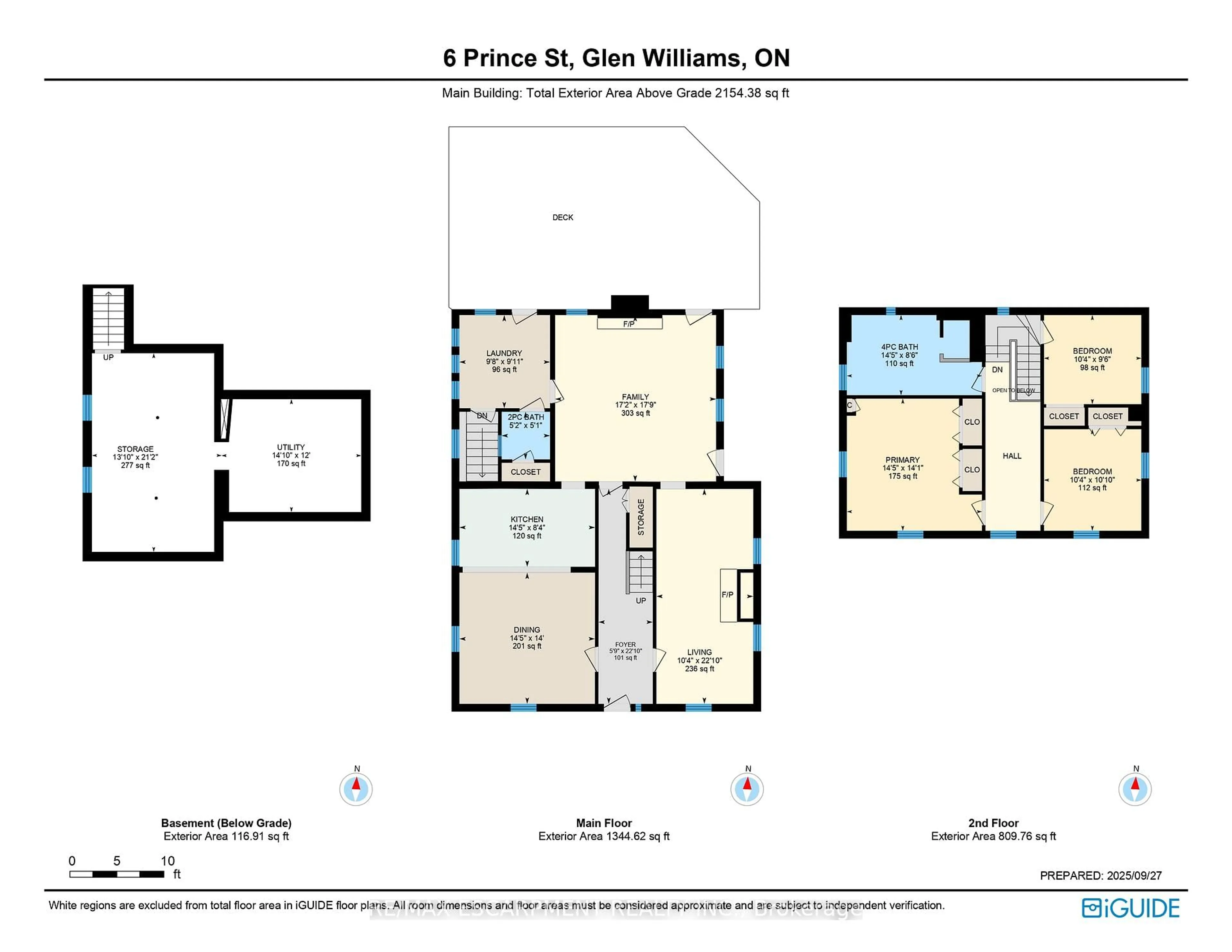 Floor plan for 6 Prince St, Halton Hills Ontario L7G 2X2