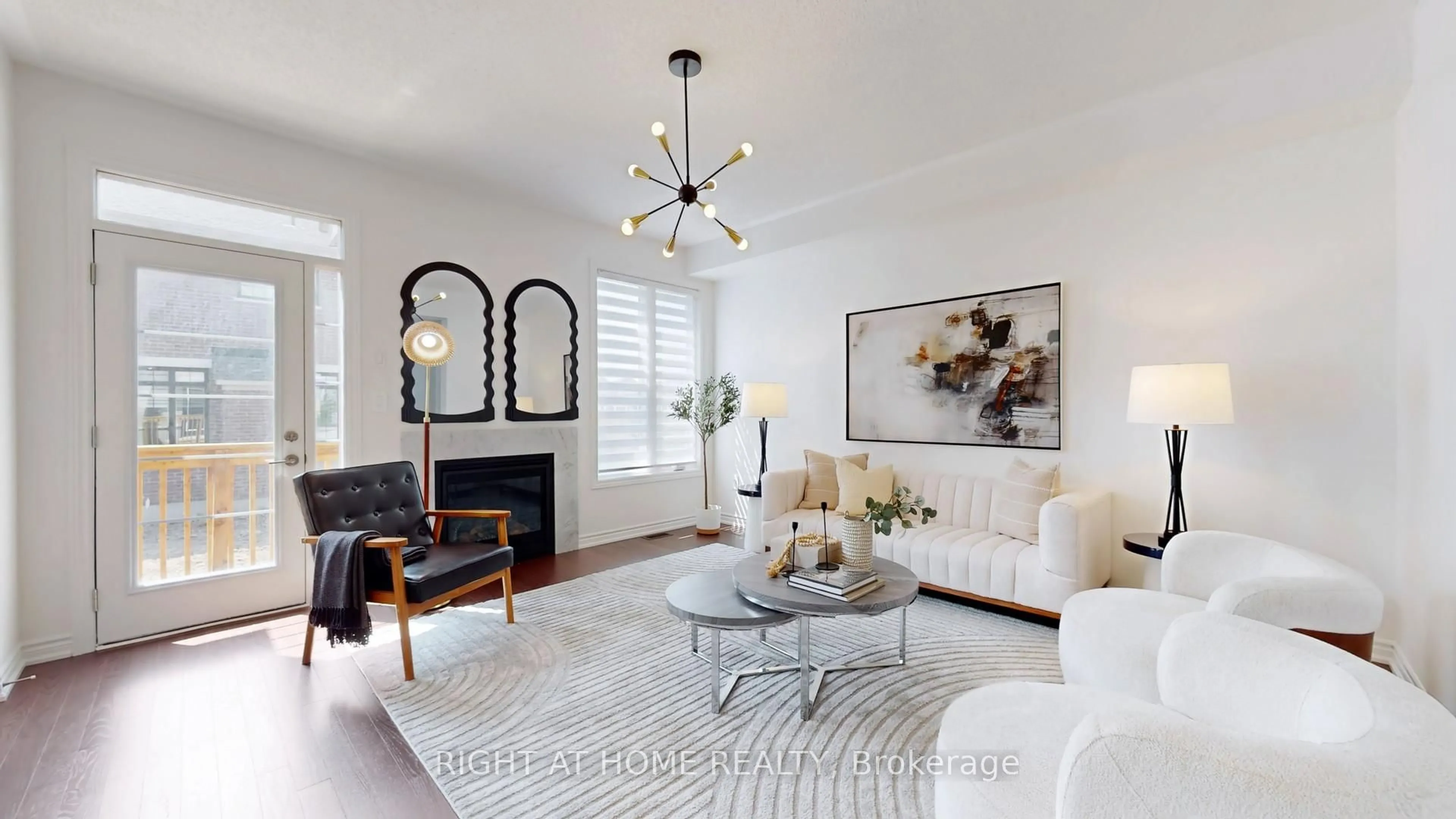 Living room with furniture, unknown for 328 Bergamot Ave, Milton Ontario L9E 1Y8