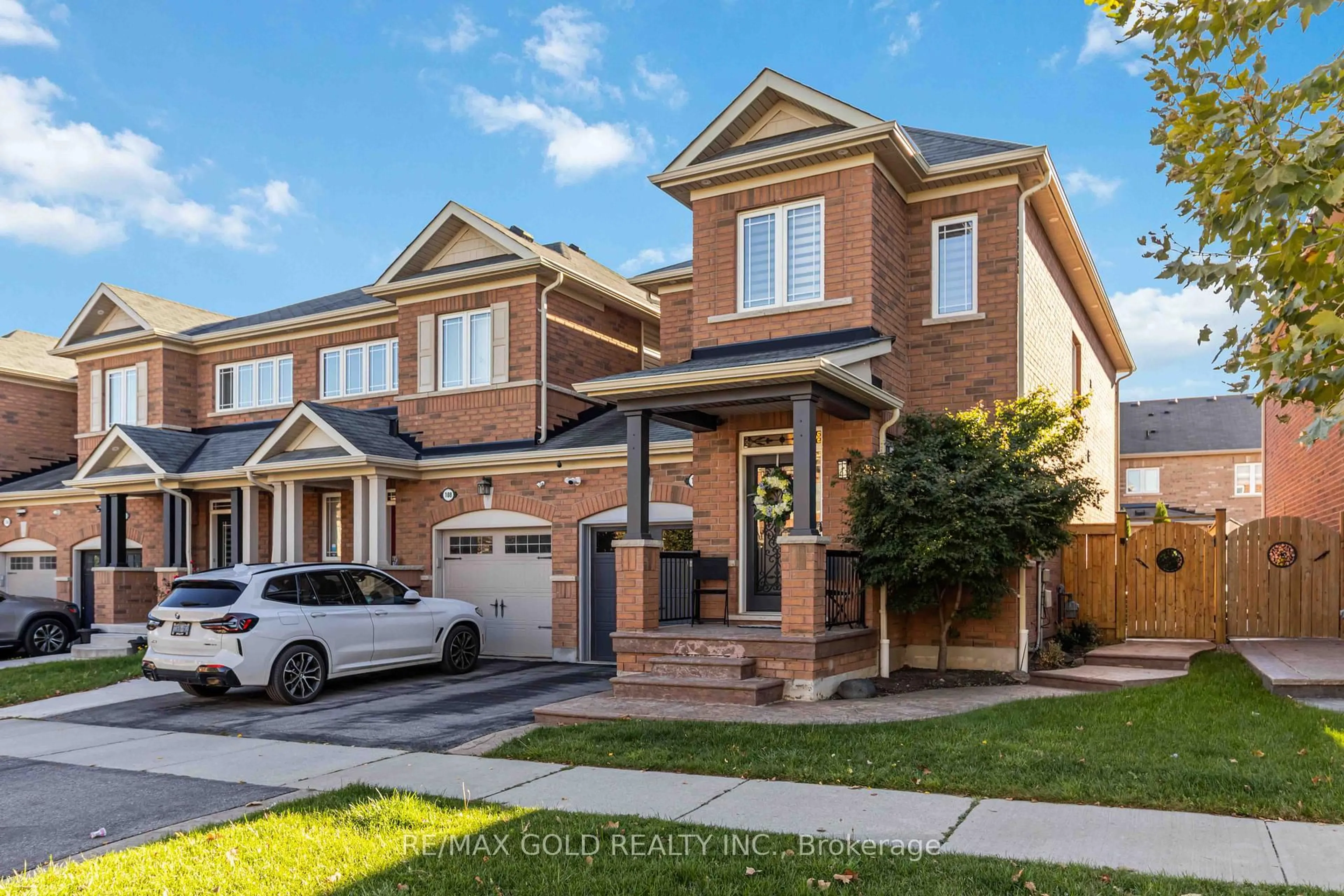 Home with brick exterior material, street for 110 Kempenfelt Tr, Brampton Ontario L7A 0Z9