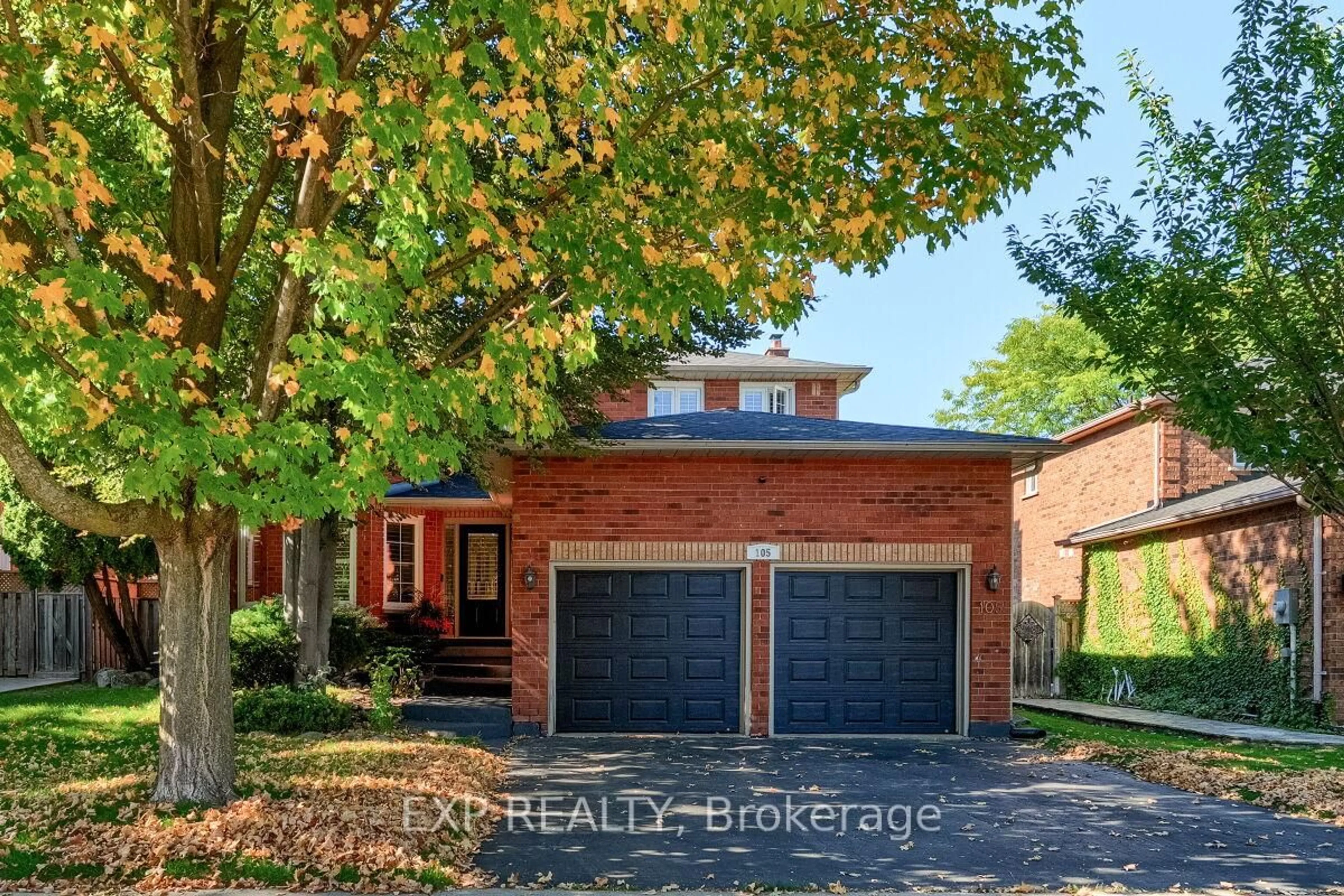 Home with brick exterior material, street for 105 Warner Dr, Oakville Ontario L6L 6G5