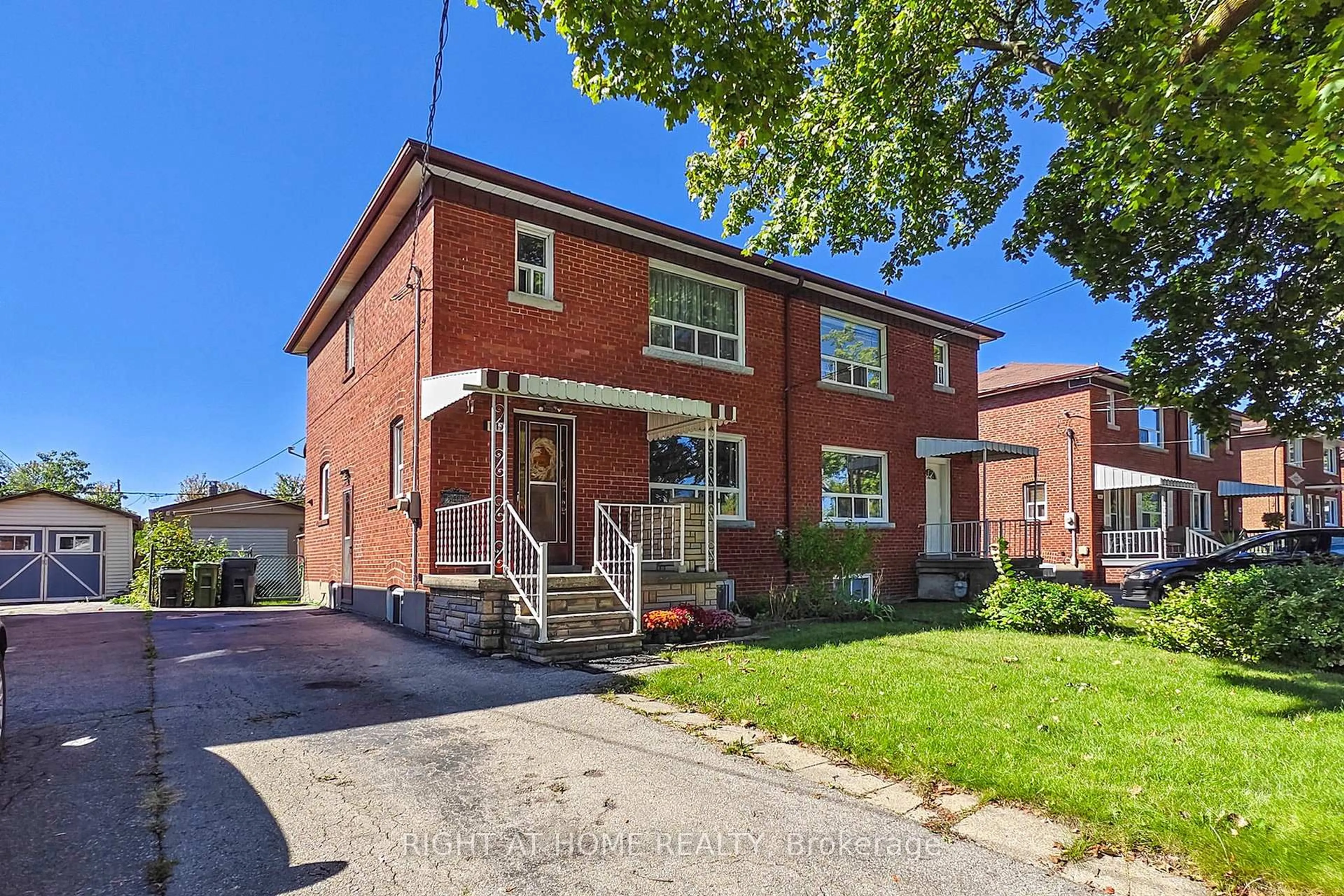 Home with brick exterior material, street for 118 Treeview Dr, Toronto Ontario M8W 4C3