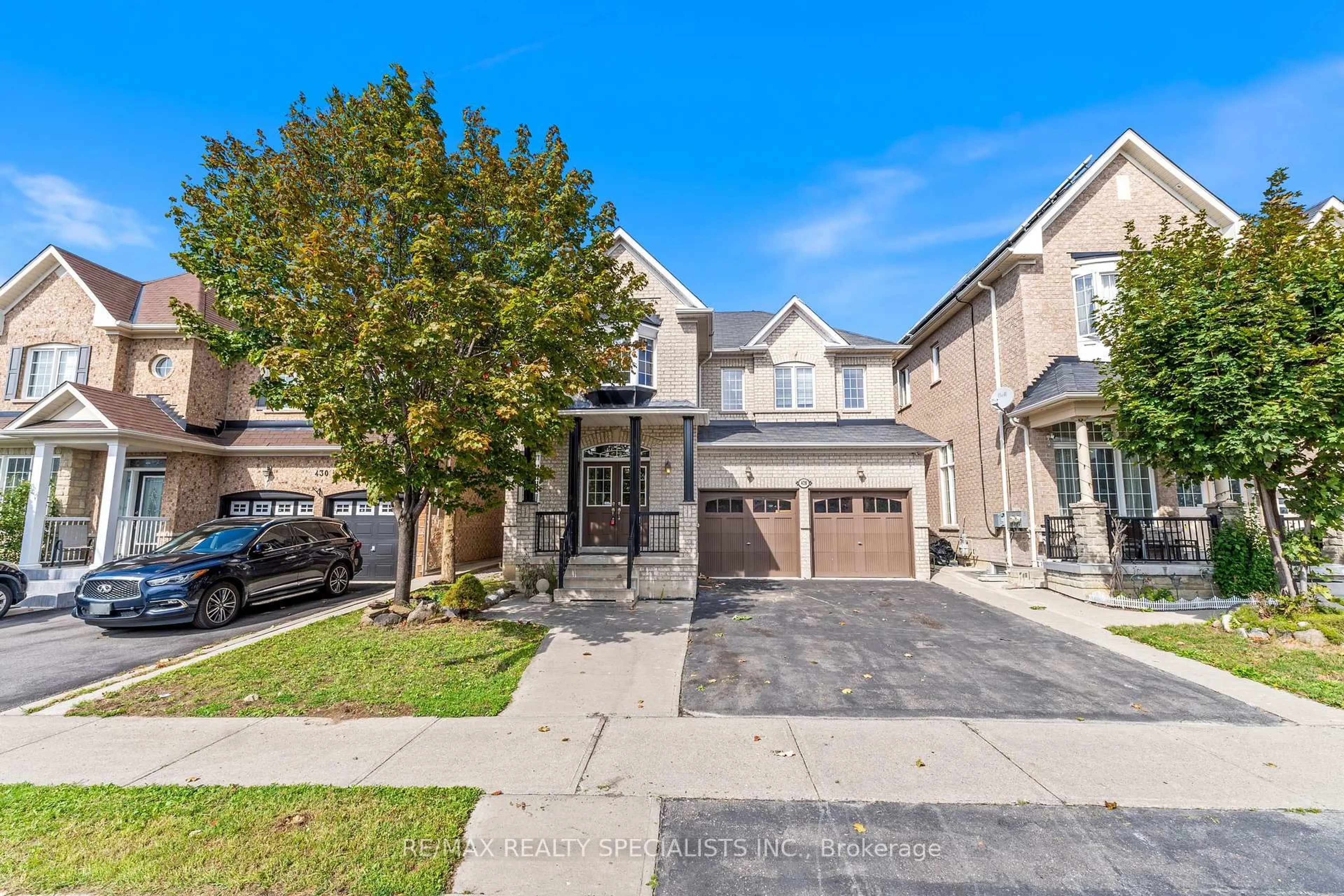 Home with brick exterior material, street for 428 Father Tobin Rd, Brampton Ontario L6R 0S2