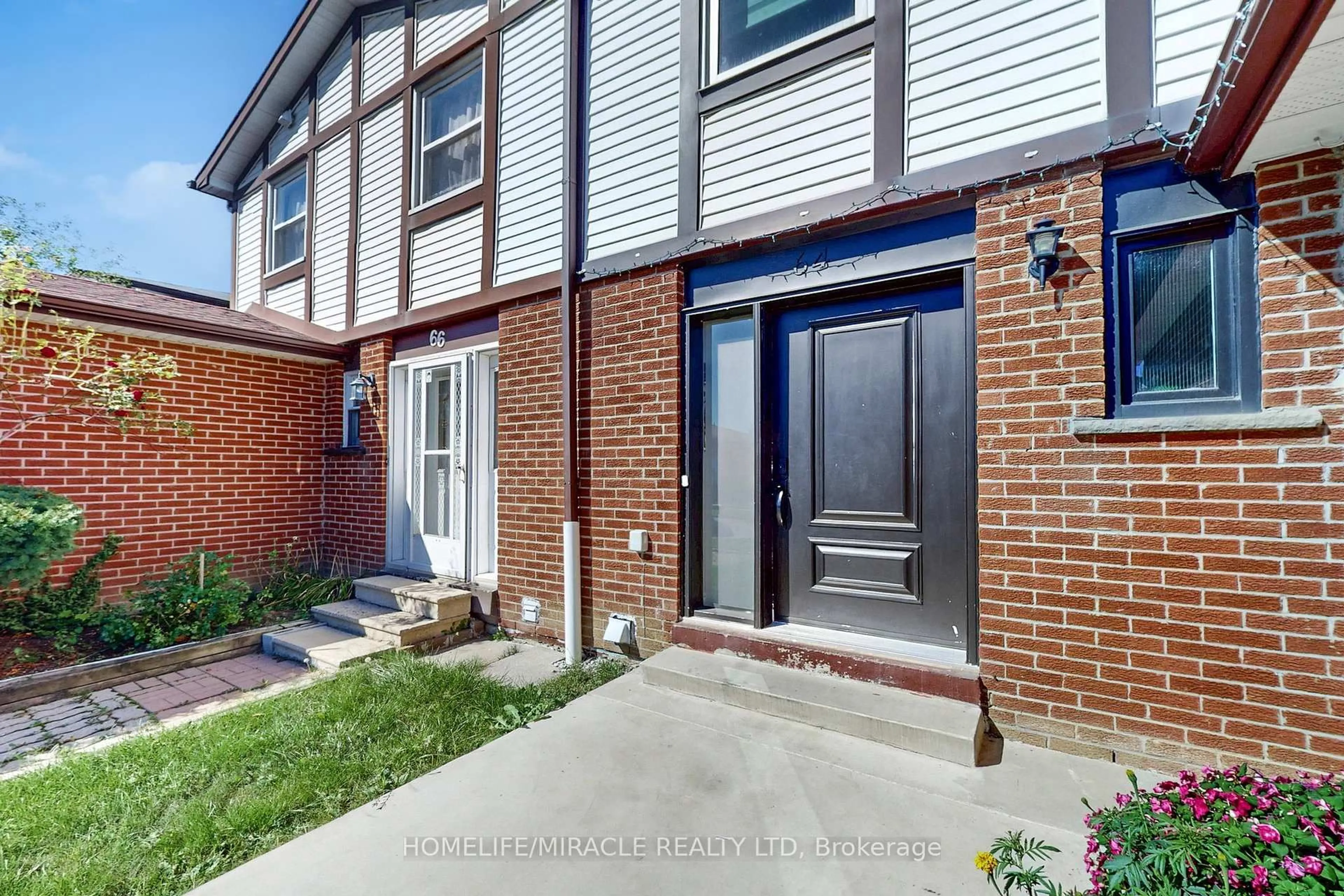 Home with brick exterior material, street for 64 Radford Dr, Brampton Ontario L6V 2Y9