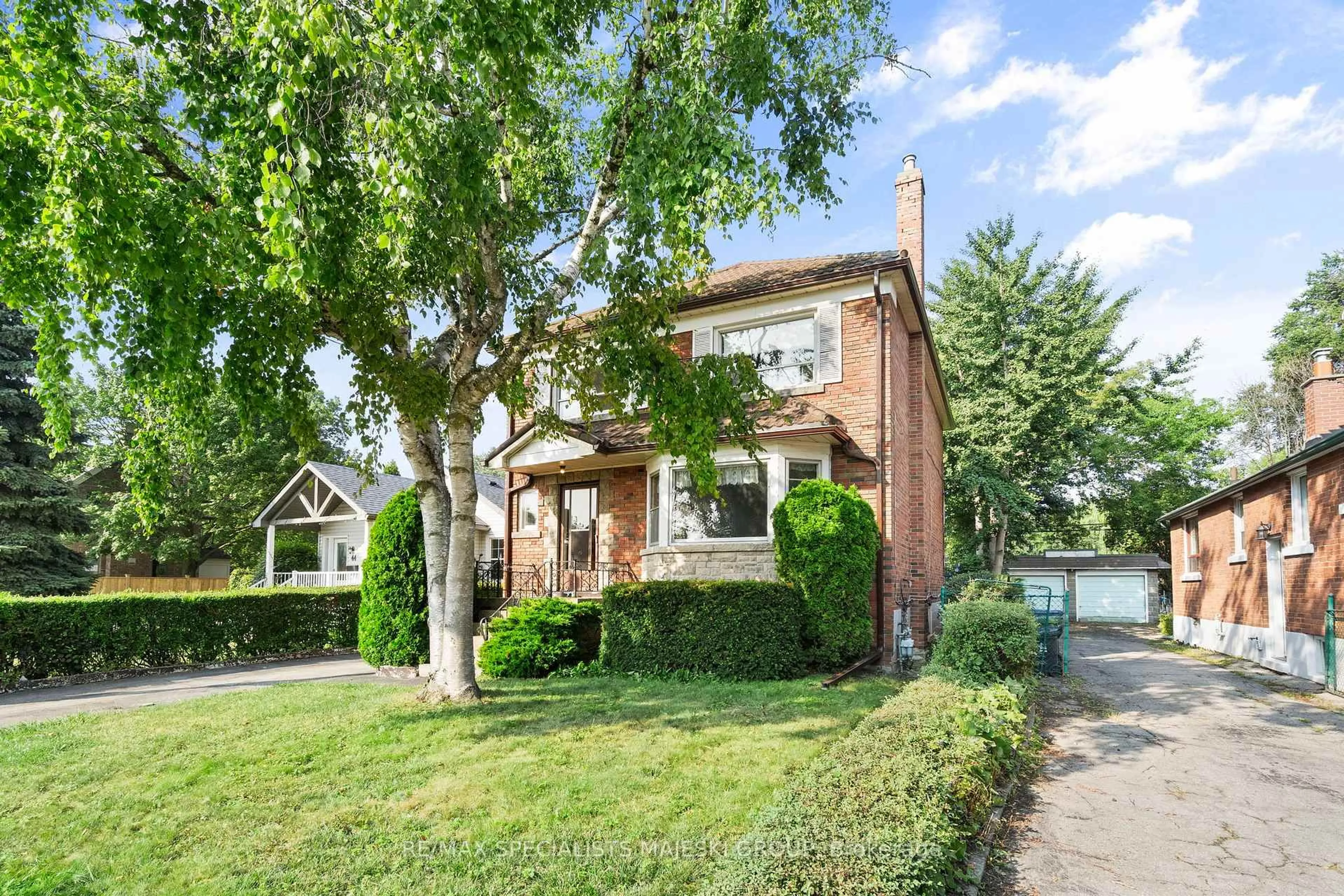 Home with brick exterior material, street for 50 Twenty Third St, Toronto Ontario M8V 3M6