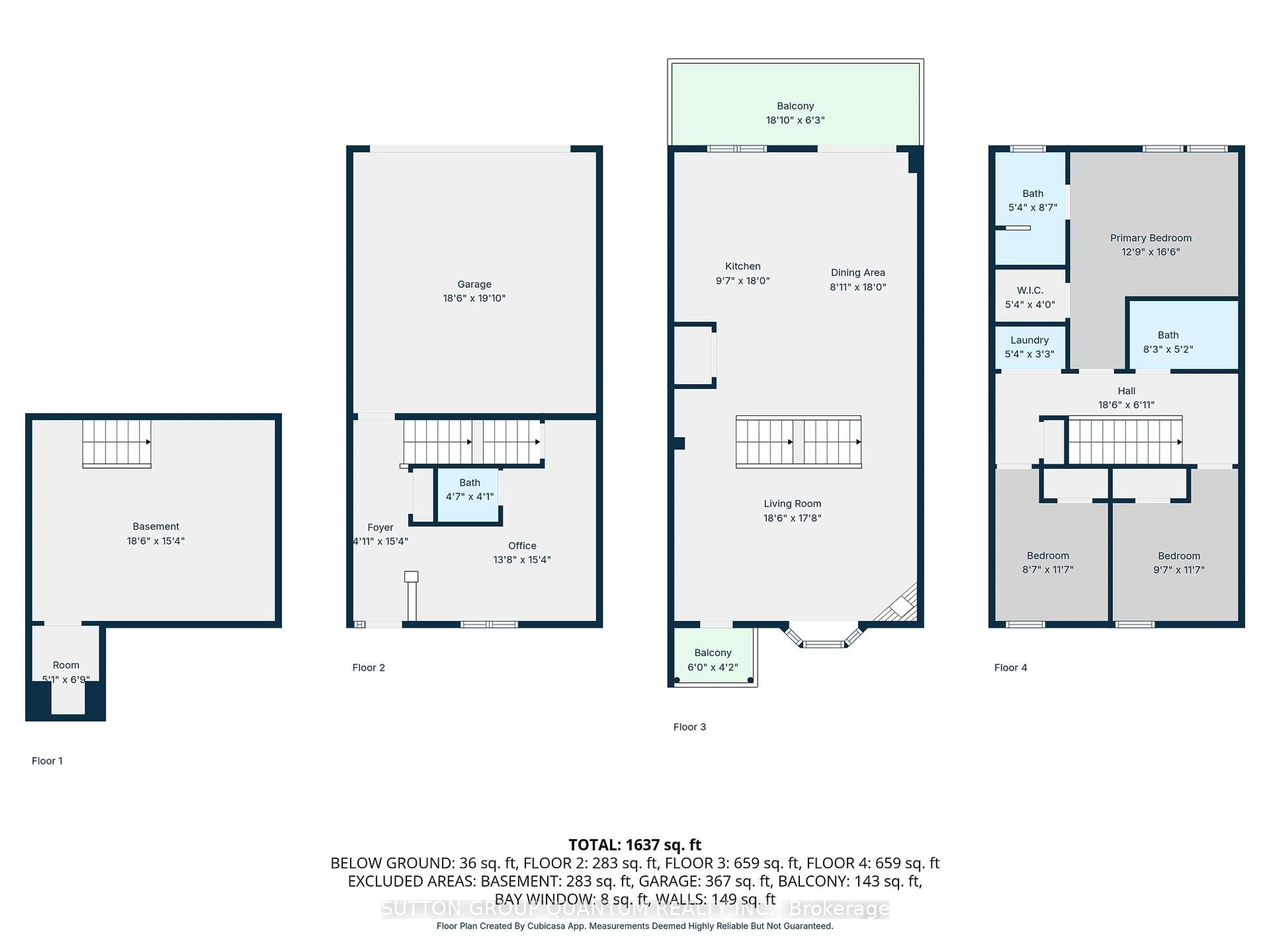 Floor plan for 50 Rosewood Ave, Mississauga Ontario L5G 4W3