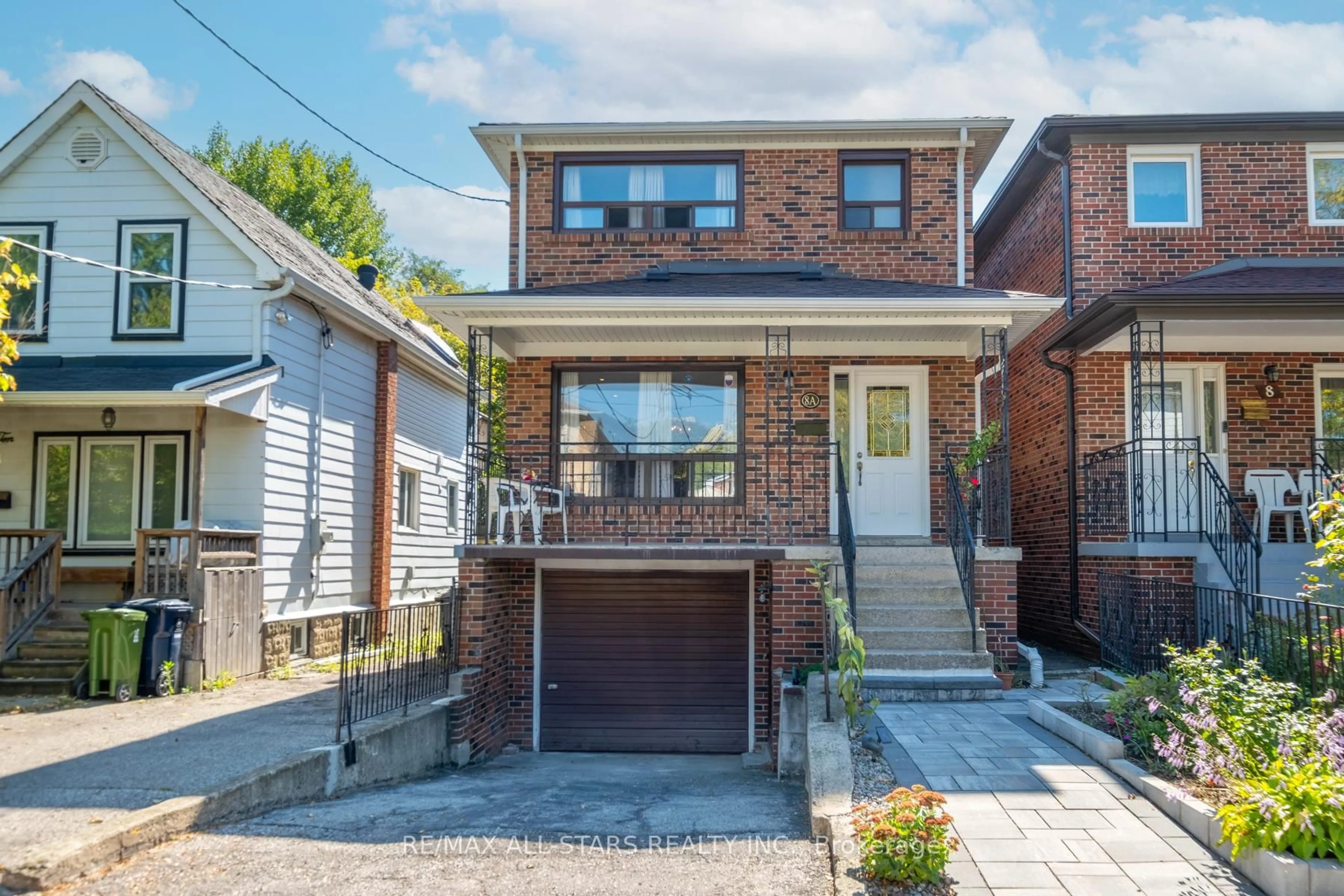 Home with brick exterior material, street for 8A Ruthven Pl, Toronto Ontario M6N 2R5