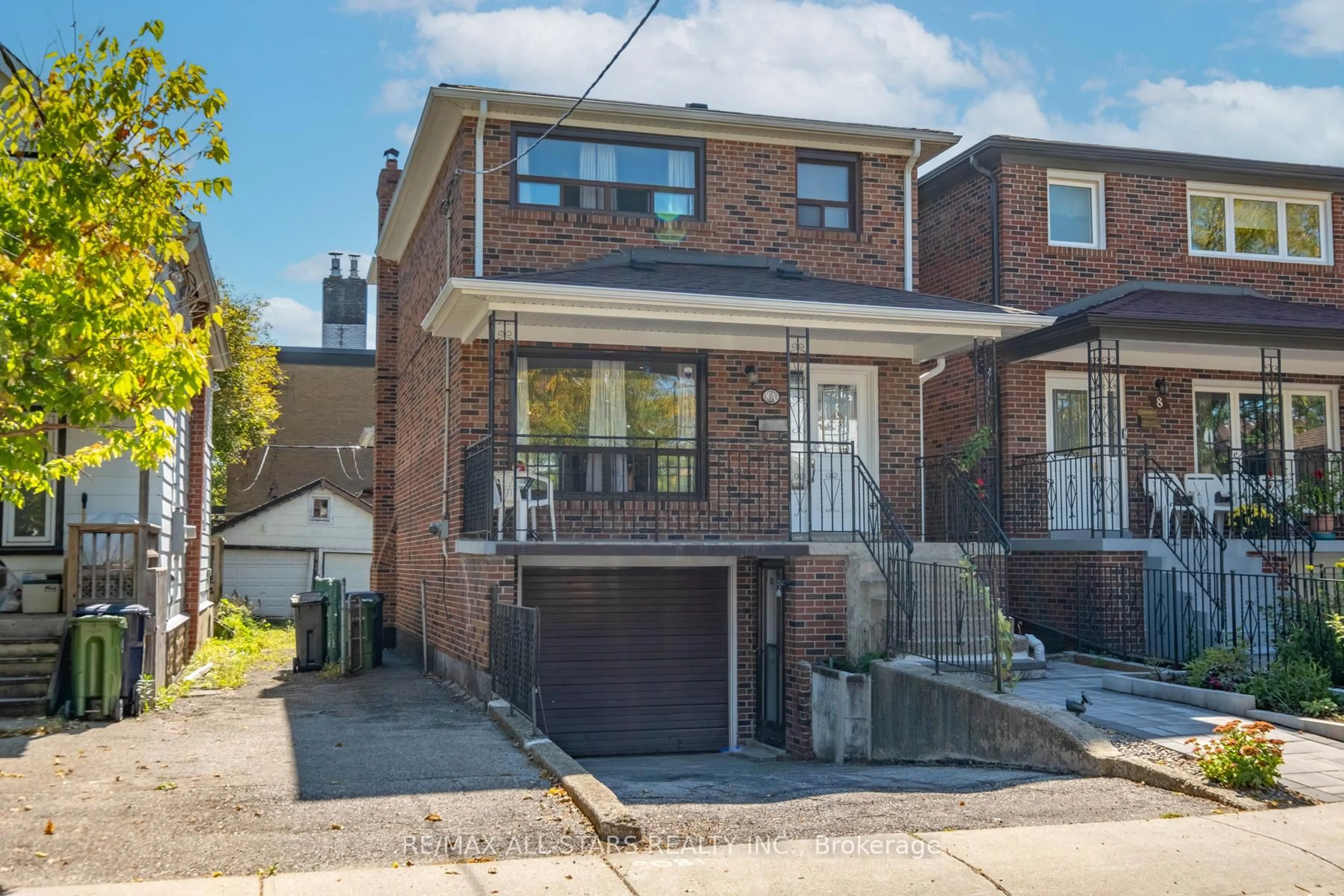 Home with brick exterior material, street for 8A Ruthven Pl, Toronto Ontario M6N 2R5