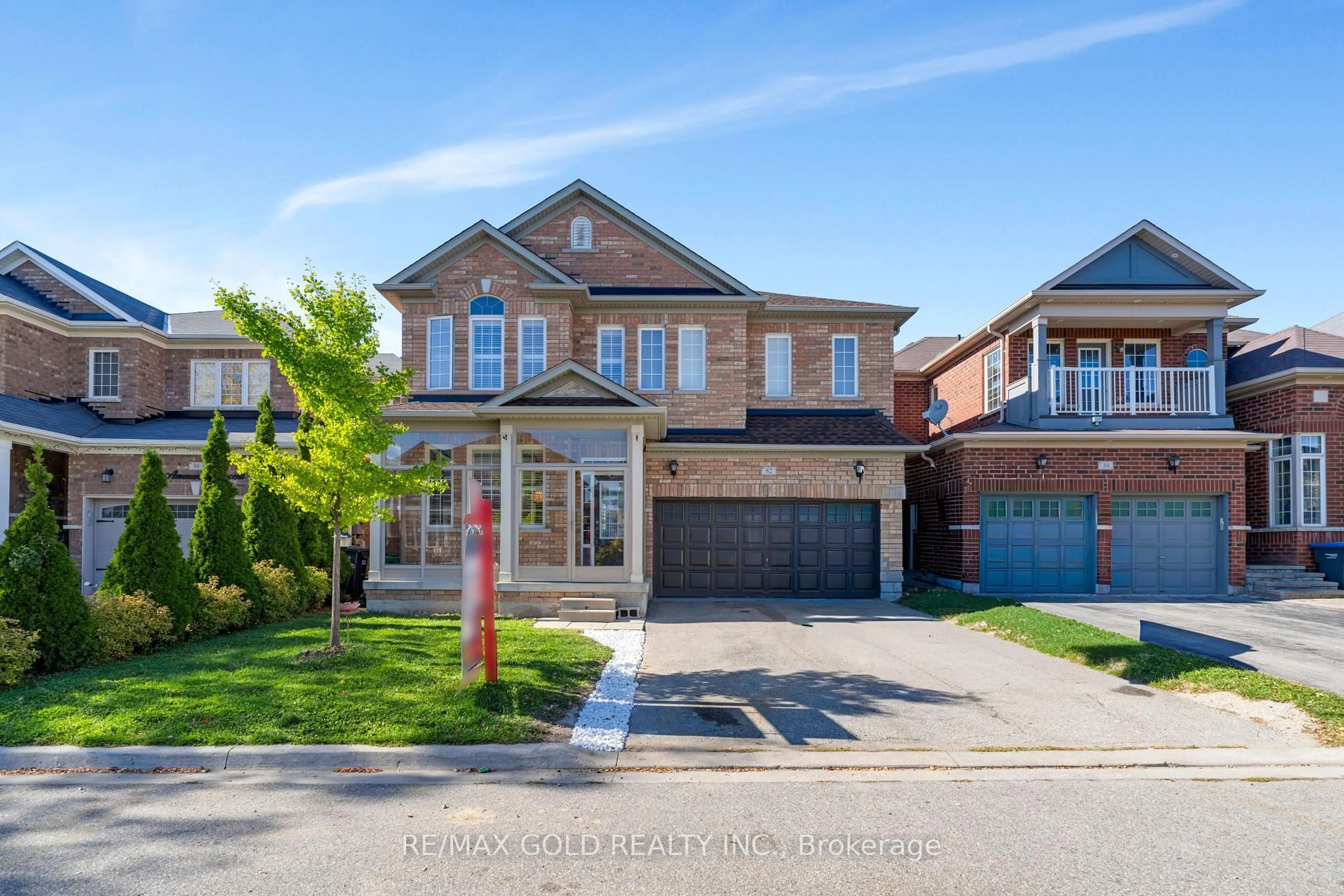 Home with brick exterior material, street for 82 Amaranth Cres, Brampton Ontario L7A 0L4