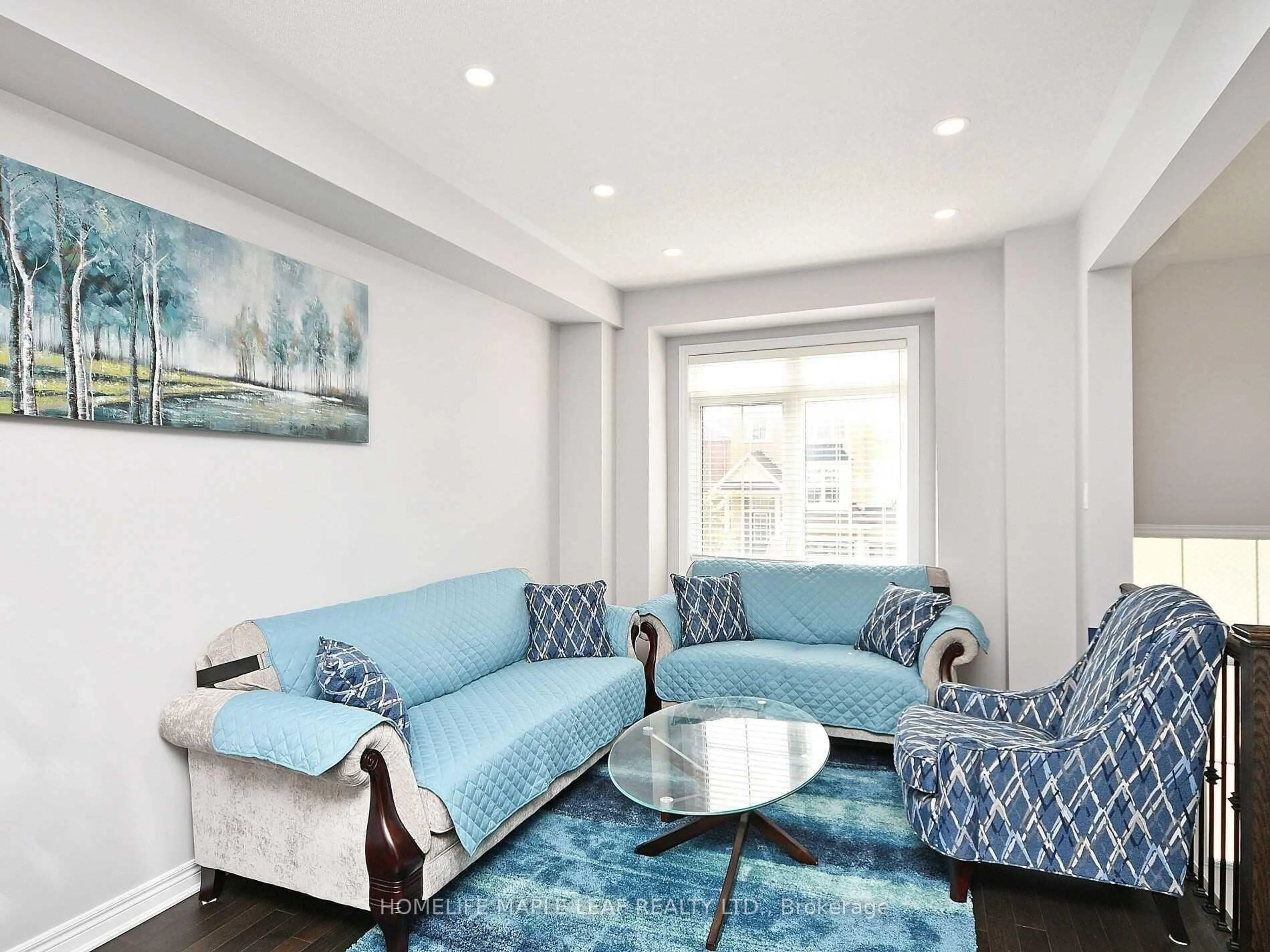 Living room with furniture, unknown for 76 Rockman Cres, Brampton Ontario L7A 3Z9