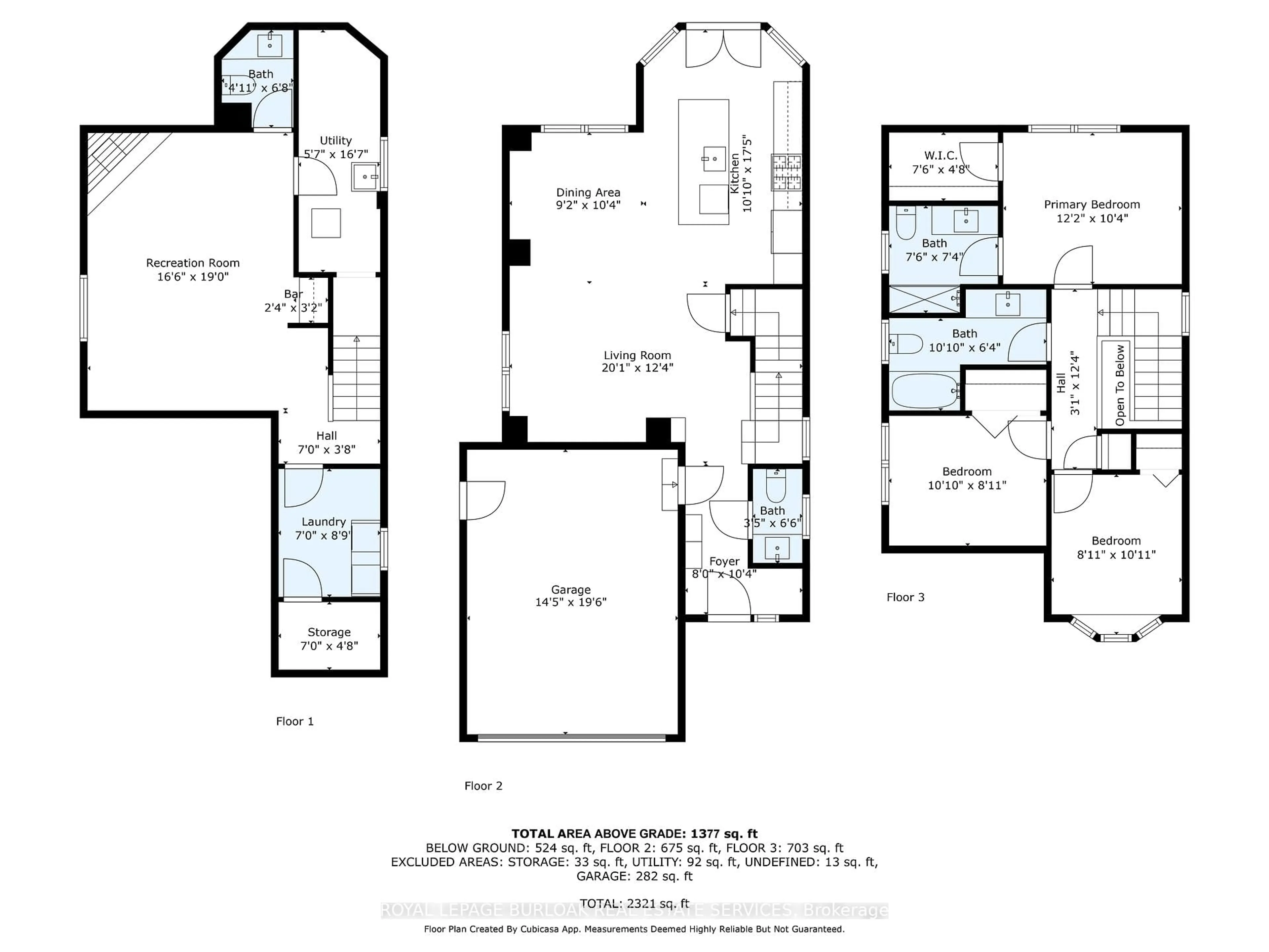 Floor plan for 613 Fothergill Blvd, Burlington Ontario L7L 6E3