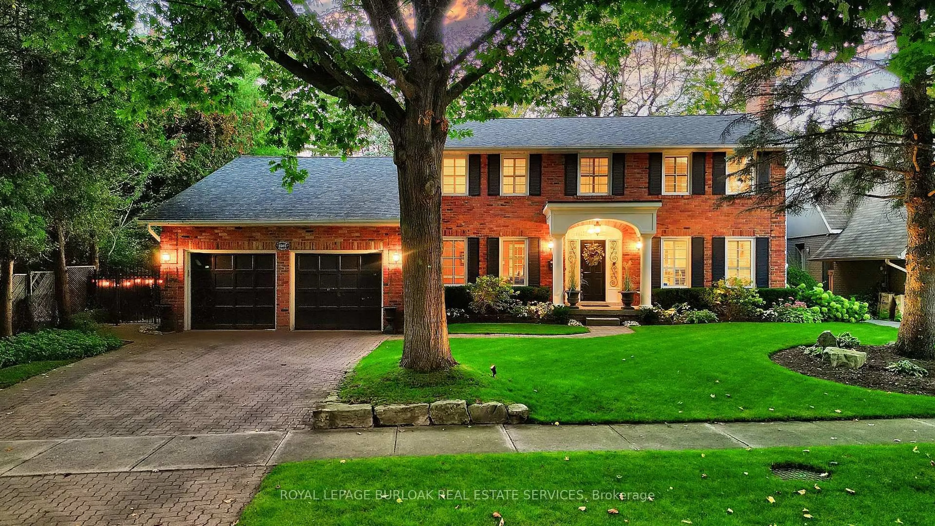 Home with brick exterior material, street for 2305 Cheverie St, Oakville Ontario L6J 6C5