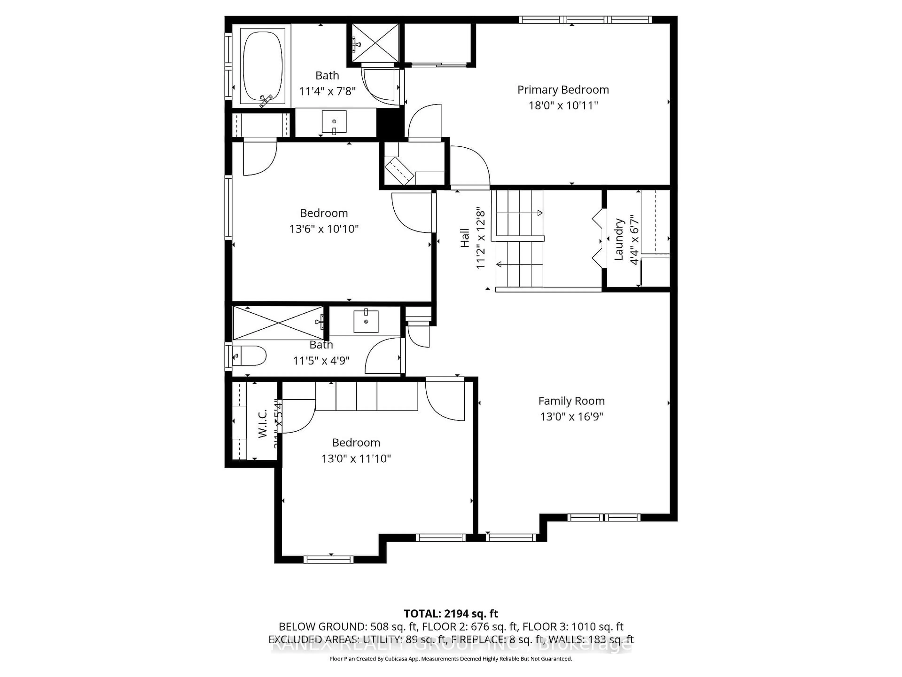 Floor plan for 3291 Steeplechase Dr, Burlington Ontario L7M 0N7