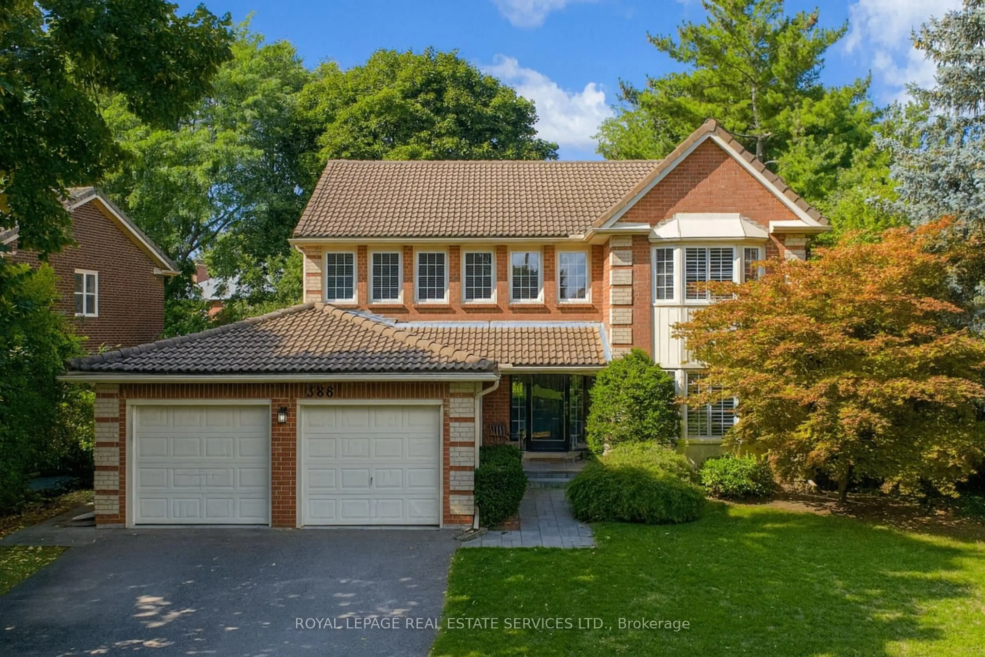 Home with brick exterior material, street for 388 Aspen Forest Dr, Oakville Ontario L6J 6H5