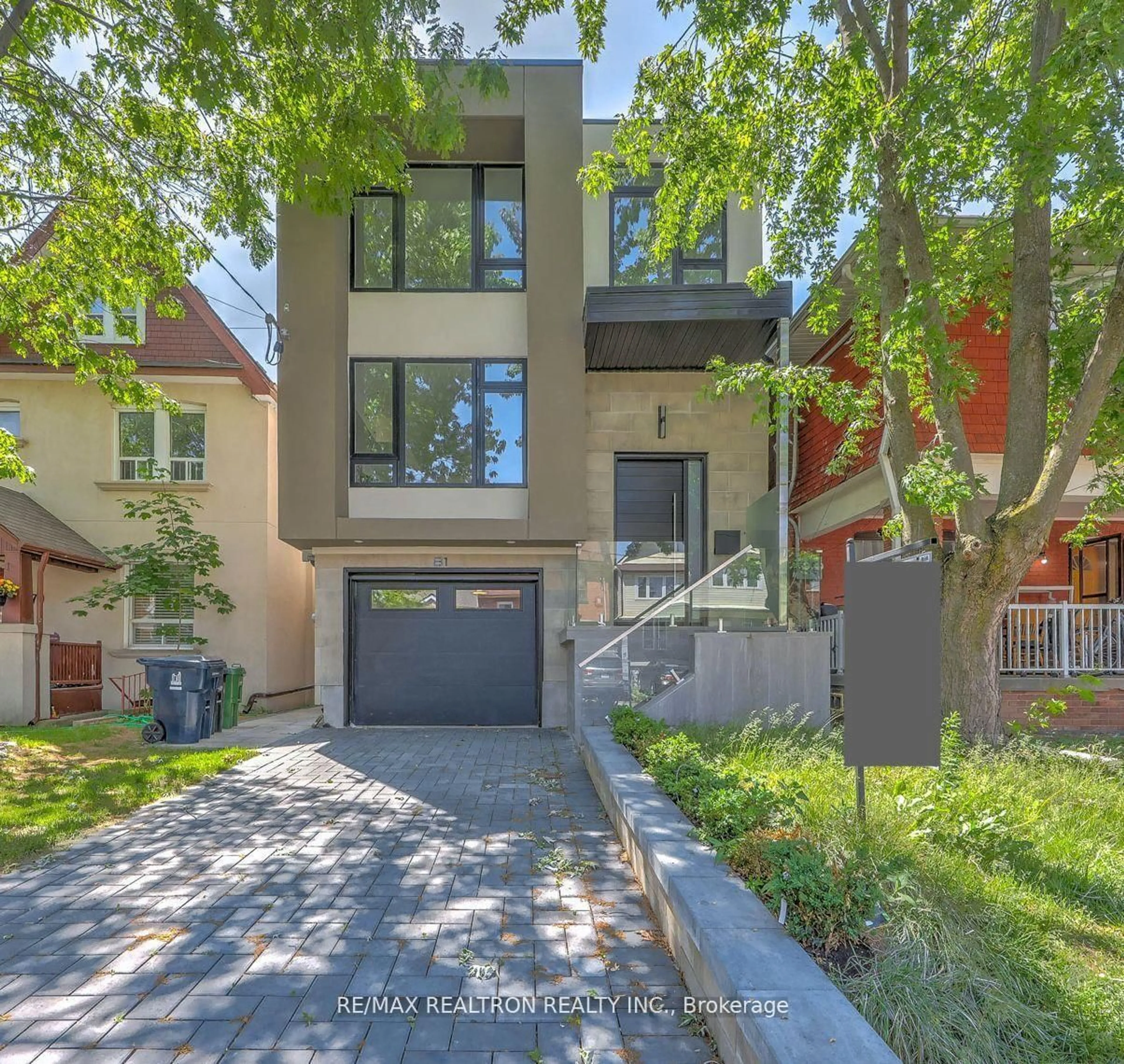 Home with brick exterior material, street for 81 Peterborough Ave, Toronto Ontario M6H 2L2