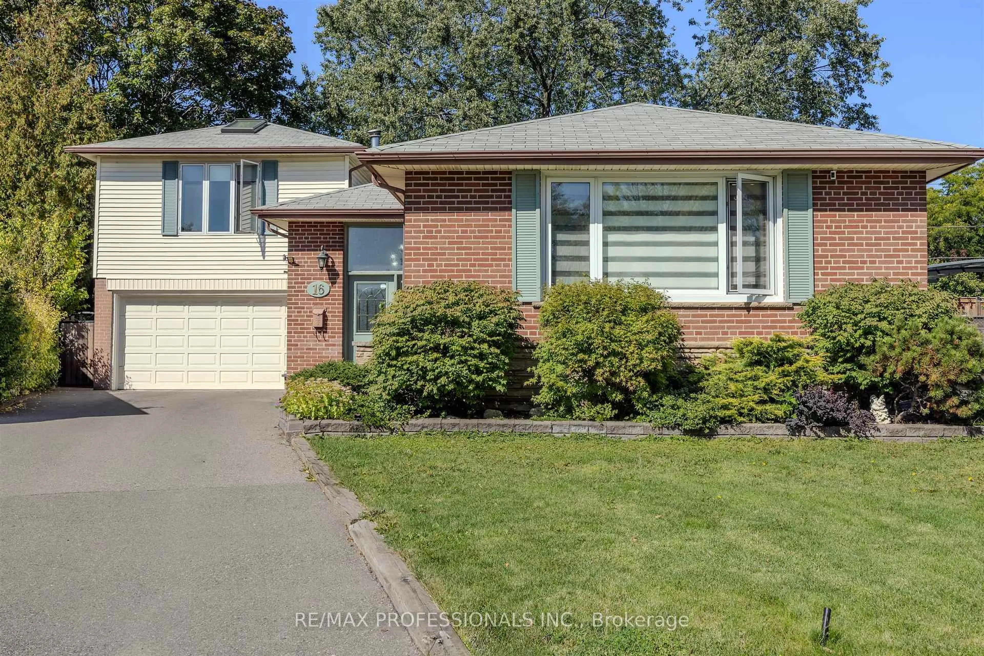 Home with brick exterior material, street for 16 Monet Ave, Toronto Ontario M9C 3N7