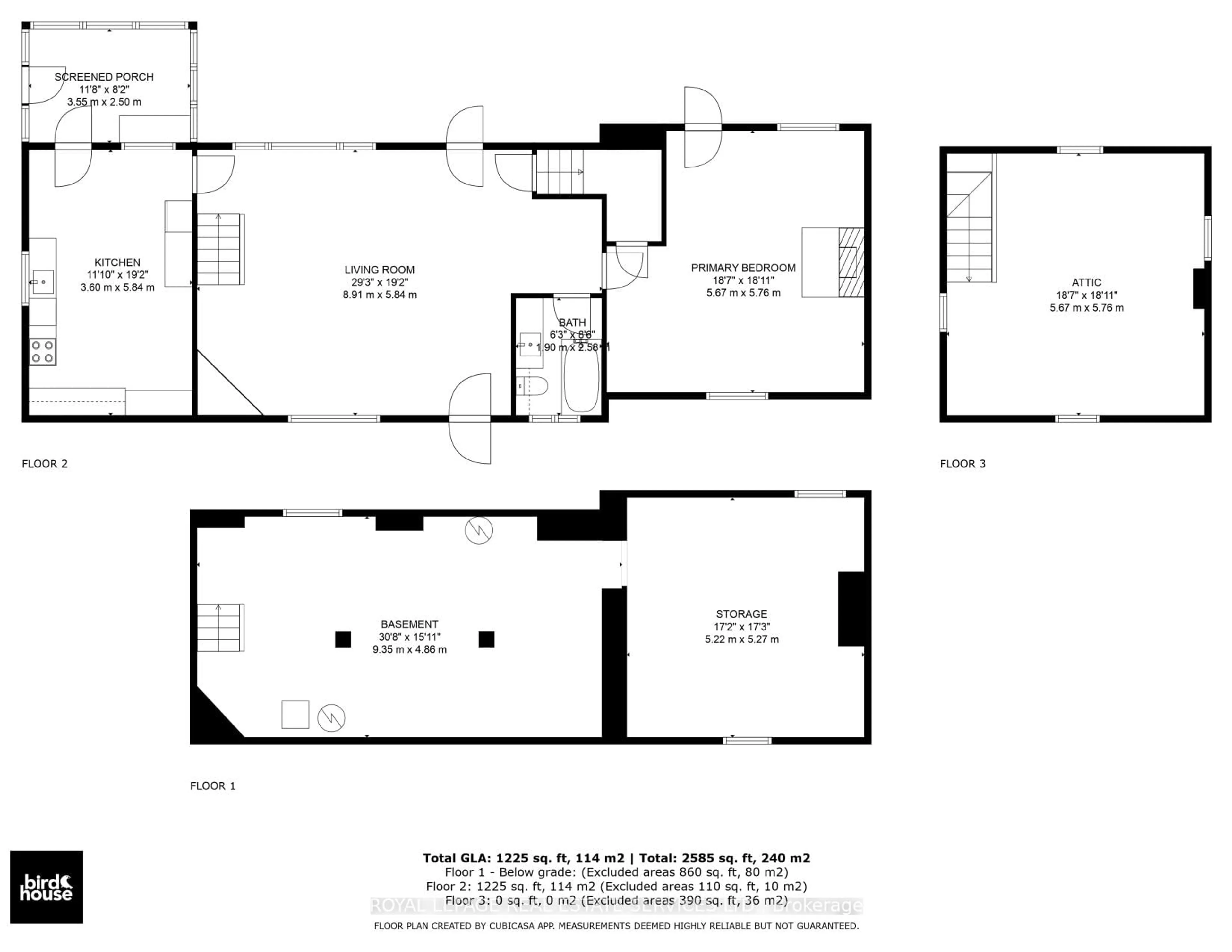 Floor plan for 1506 Estes Cres, Mississauga Ontario L5V 1M4