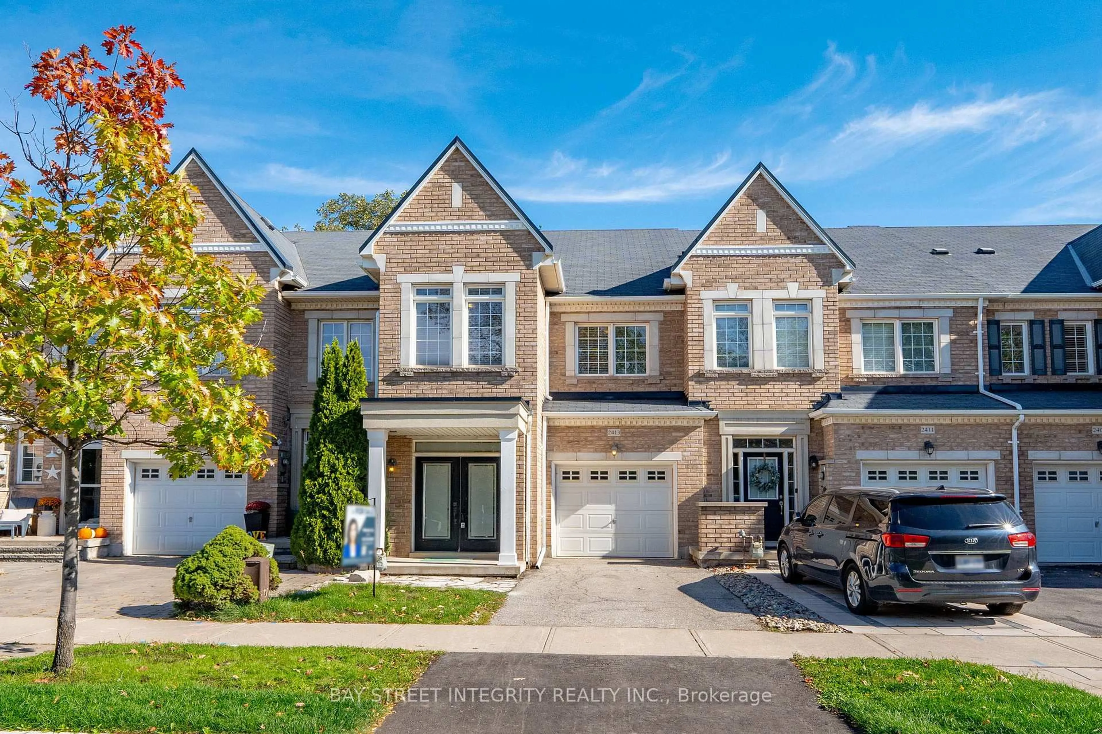 Home with brick exterior material, street for 2413 Grand Oak Tr, Oakville Ontario L6M 0J4