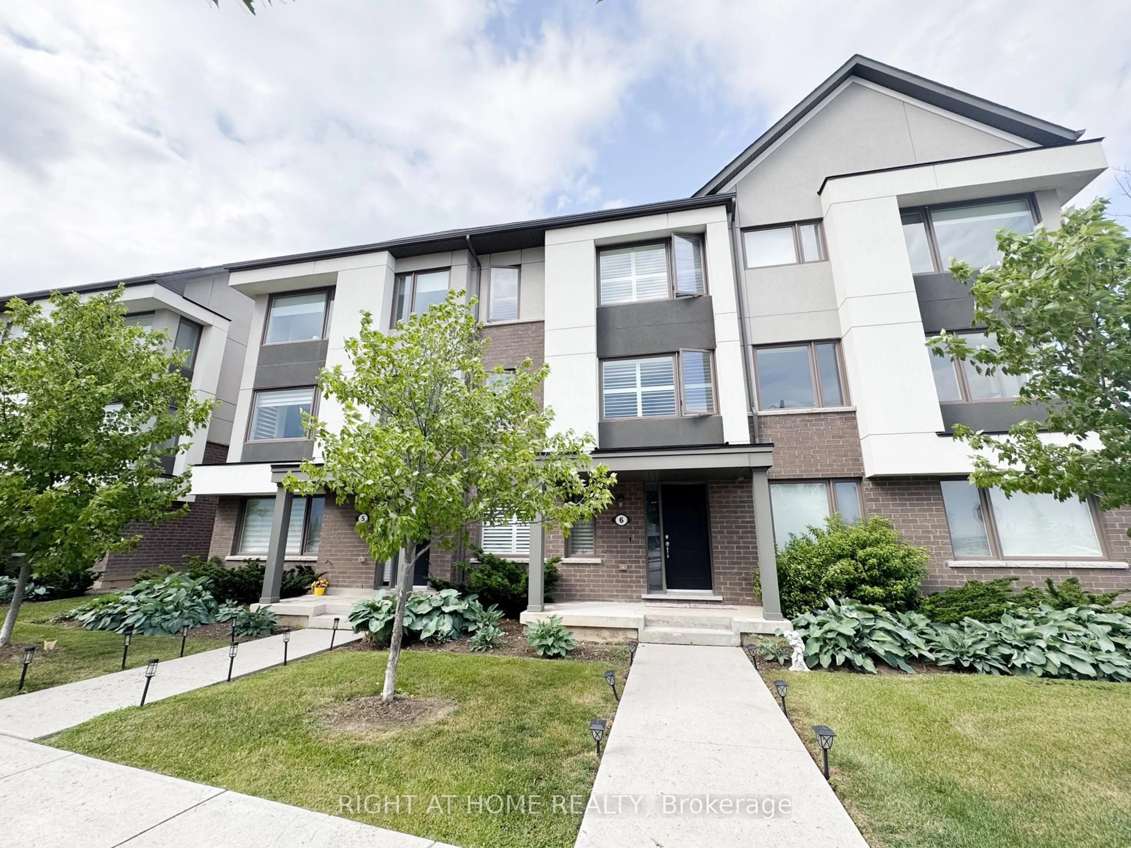 A pic from outside/outdoor area/front of a property/back of a property/a pic from drone, street for 1125 Leger Way #6, Milton Ontario L9E 1N7